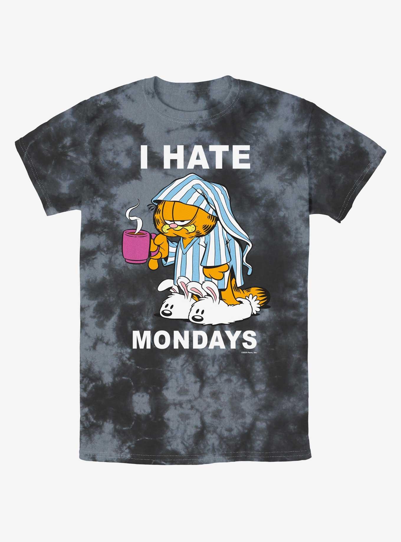 Garfield I Hate Mondays Tie-Dye T-Shirt 