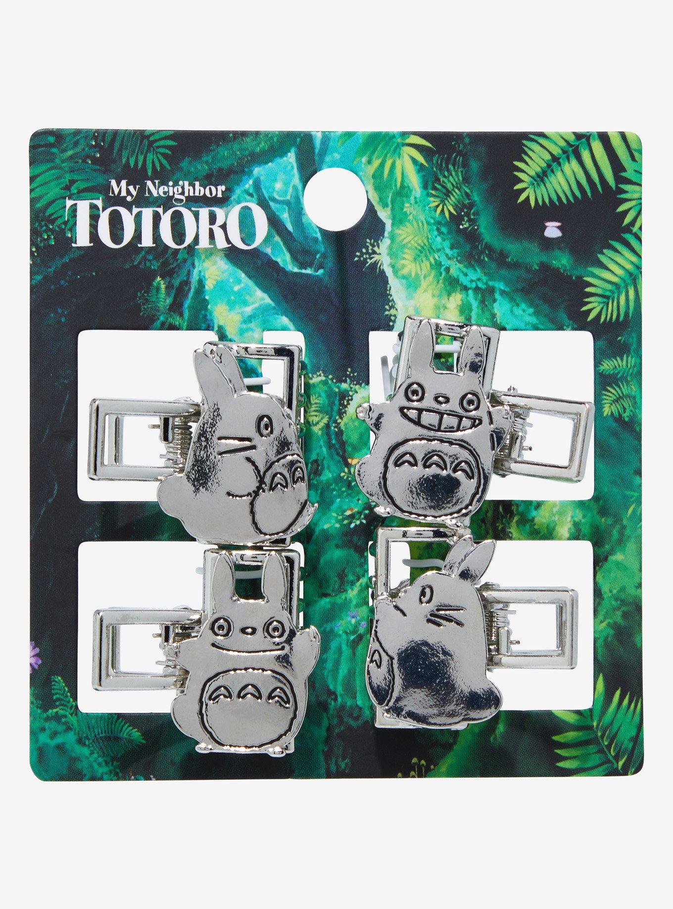 Studio Ghibli My Neighbor Totoro Posing Hair Clip Set — BoxLunch Exclusive, , hi-res