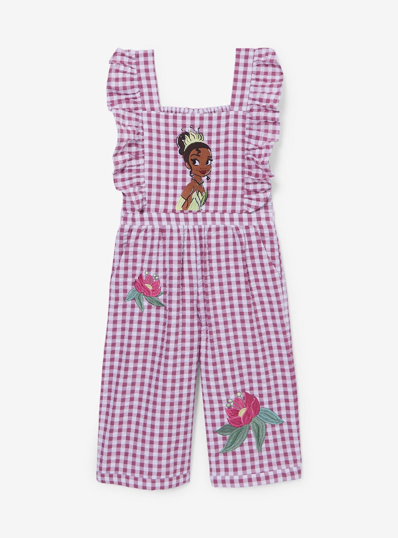 Disney The Princess and the Frog Tiana Toddler Ruffle Romper — BoxLunch Exclusive, , hi-res