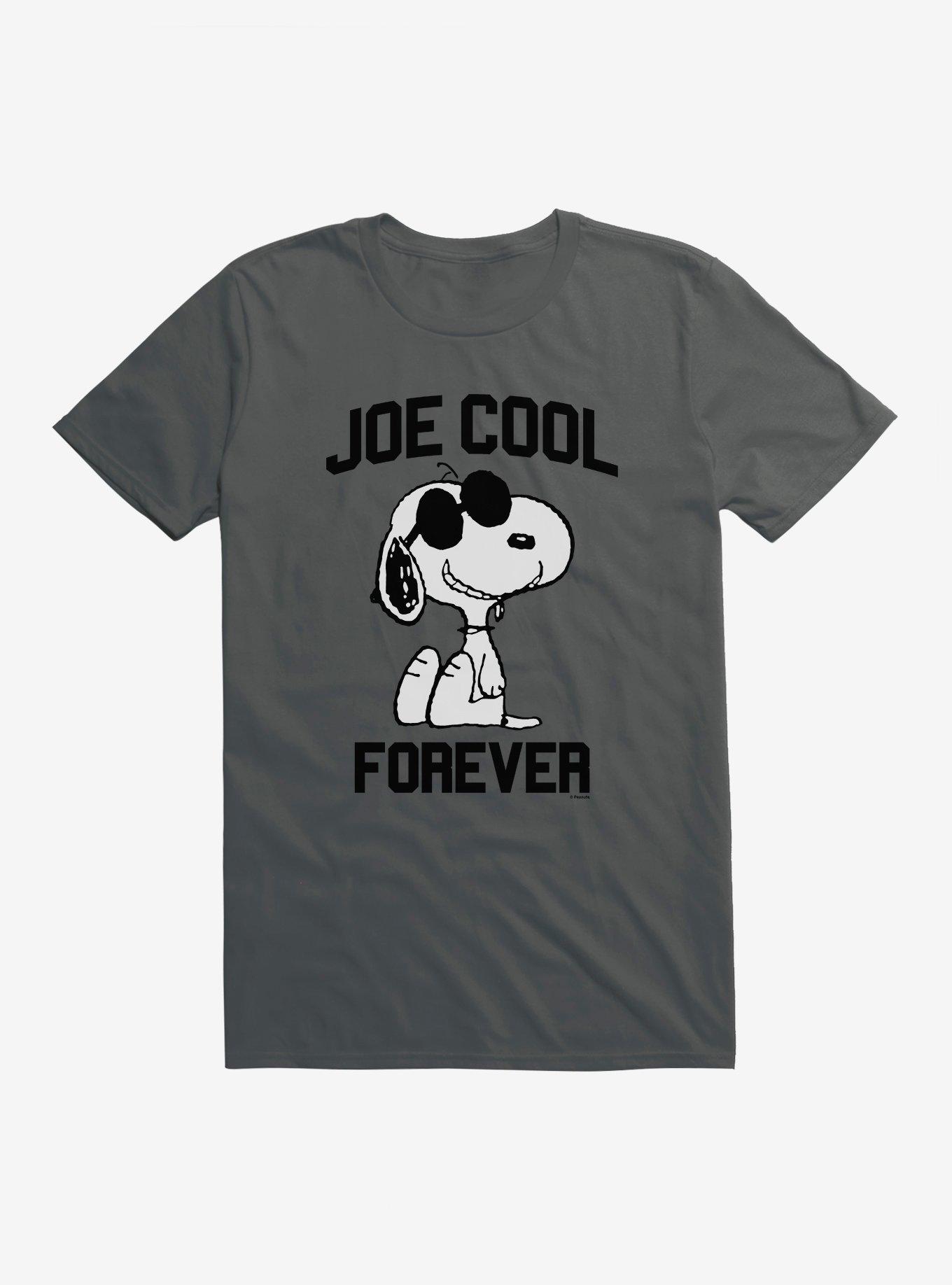 Peanuts Joe Cool Forever T-Shirt, CHARCOAL, hi-res
