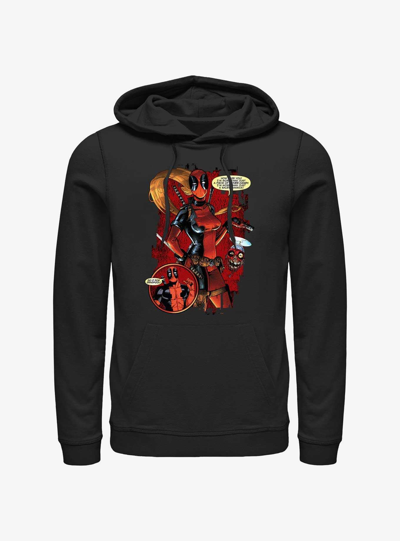 Marvel Deadpool Lady Pool Cover Candy Hoodie, , hi-res