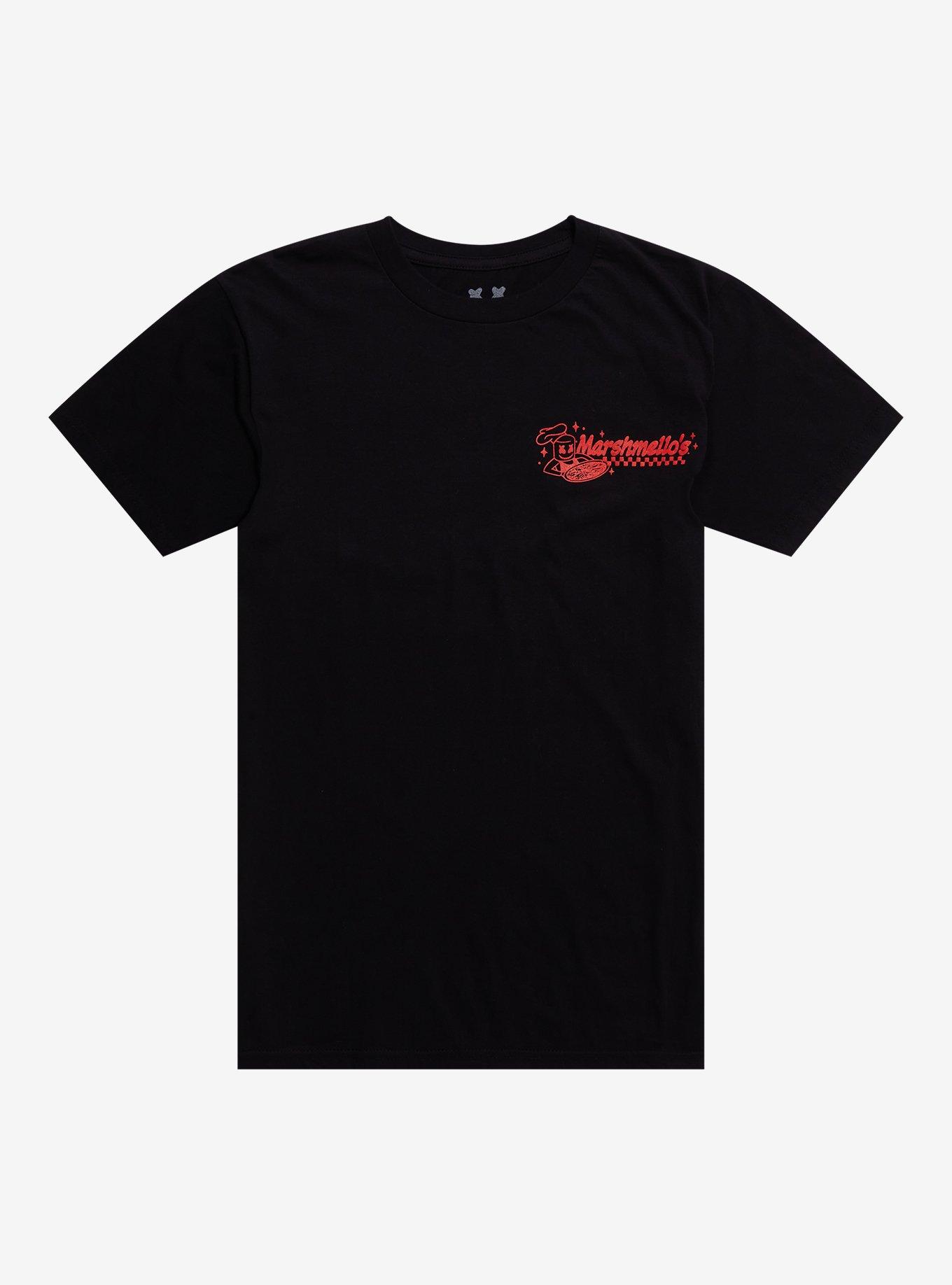 Marshmello Chef Marshmello Double-Sided T-Shirt, BLACK, hi-res