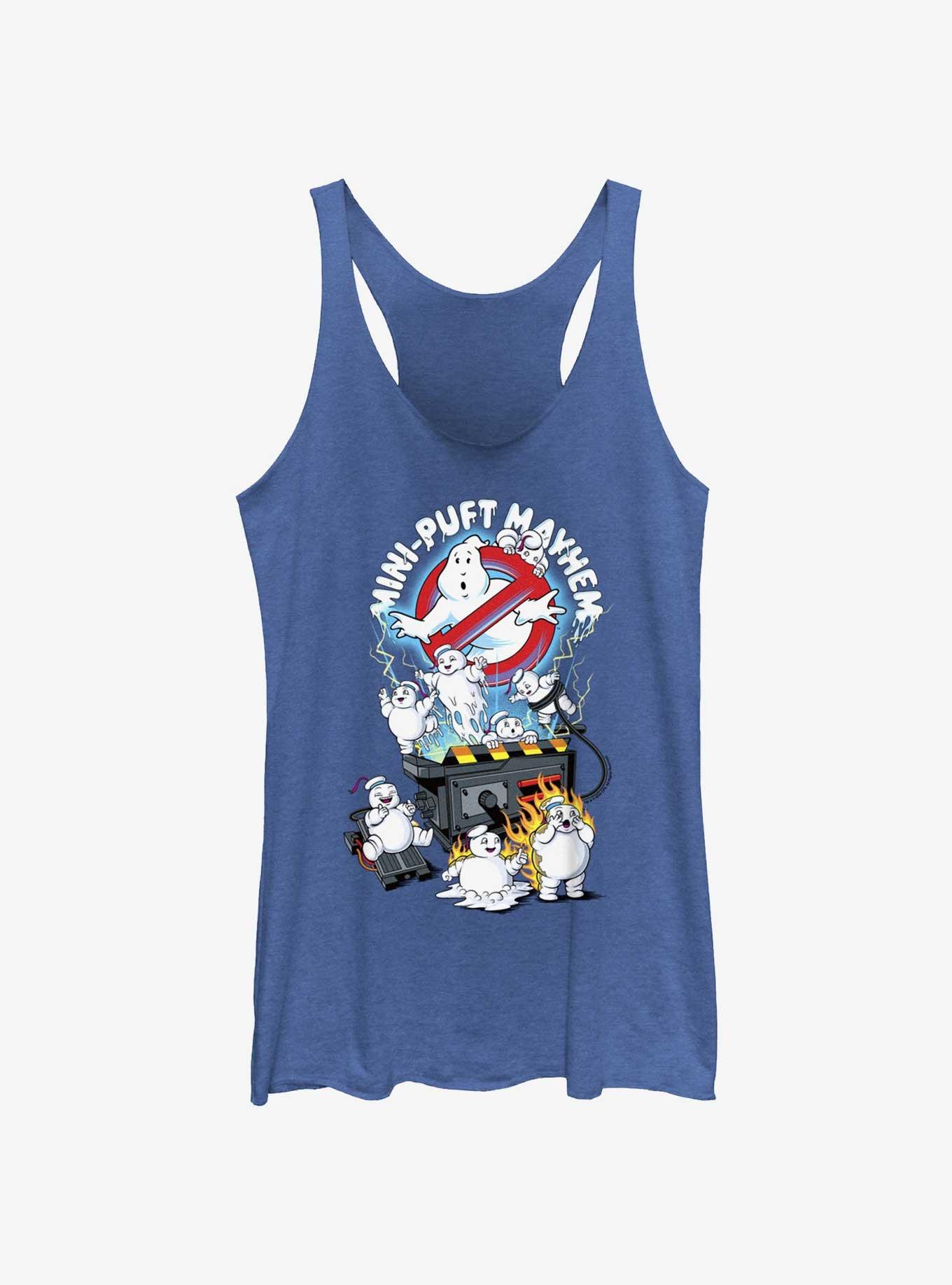 Ghostbusters Mini Puft Mayhem Womens Tank Top, ROY HTR, hi-res