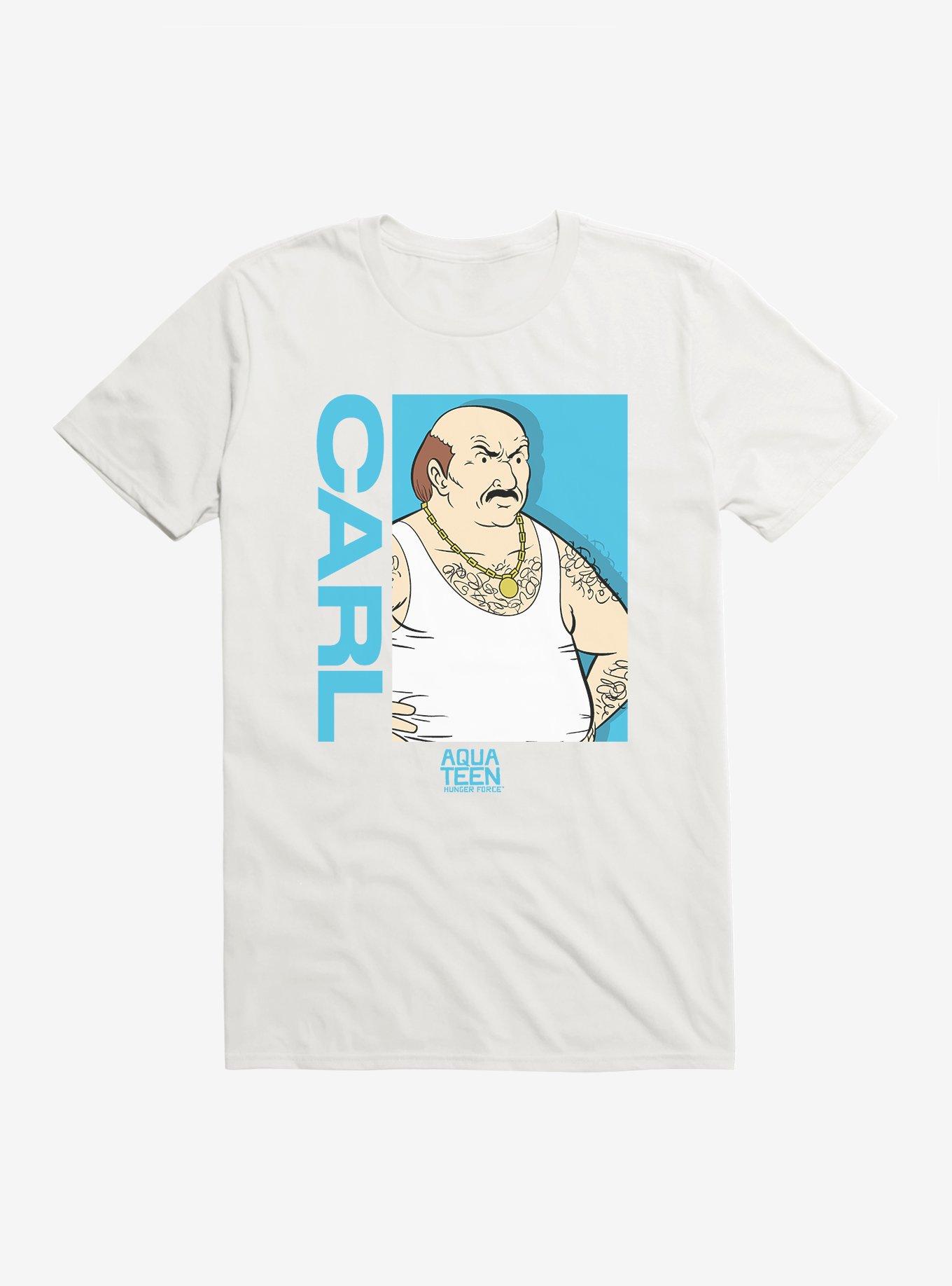Aqua Teen Hunger Force Carl T-Shirt, WHITE, hi-res