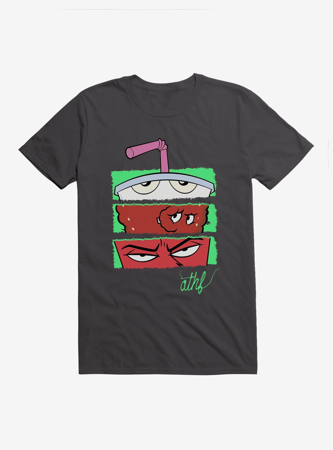 Aqua Teen Hunger Force Match 3 Face Tiles T-Shirt, , hi-res