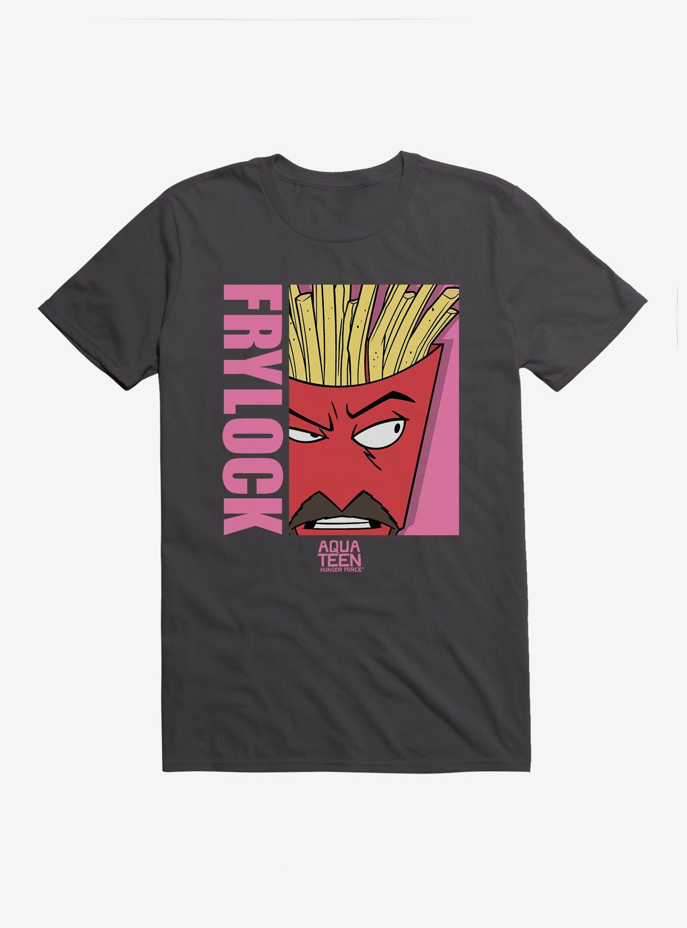 T-shirt Aqua Teen Hunger Force Adulte Taille L - Noir - Dessin Animé Adult Swim