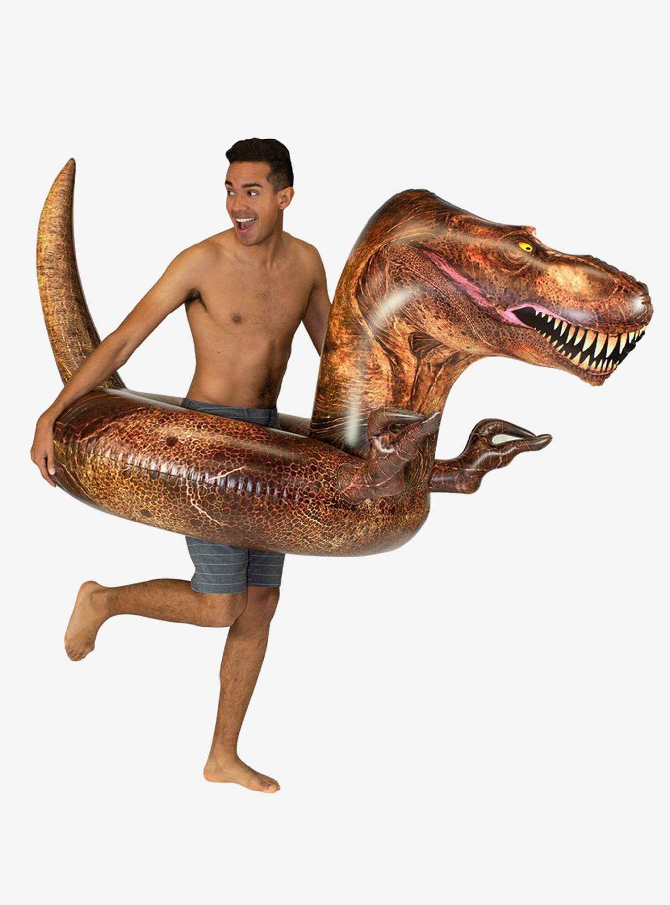 T-Rex Dinosaur 48" Jumbo Pool Tube, , hi-res