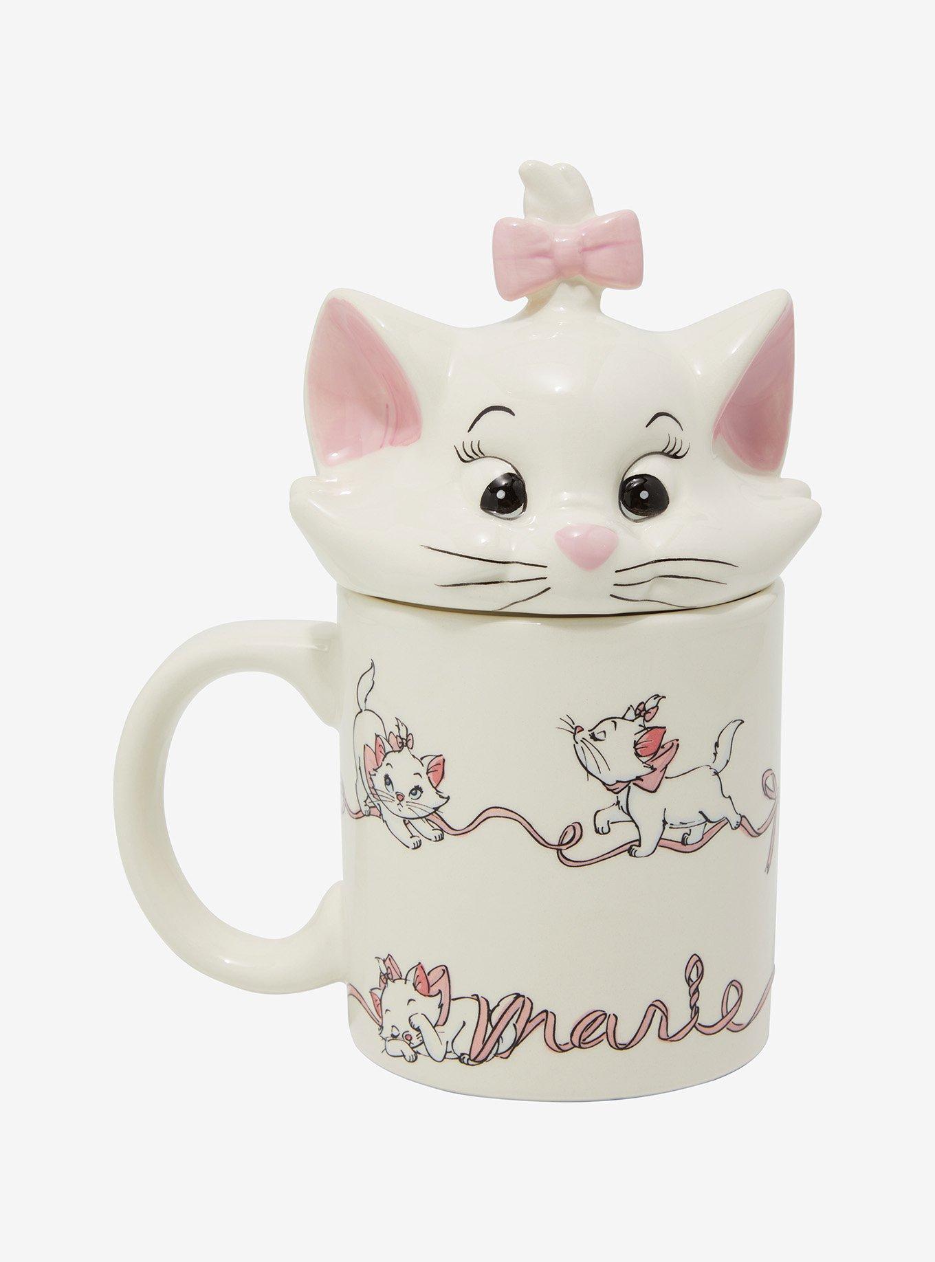 Disney The Aristocats Marie Figural Lid Mug, , hi-res