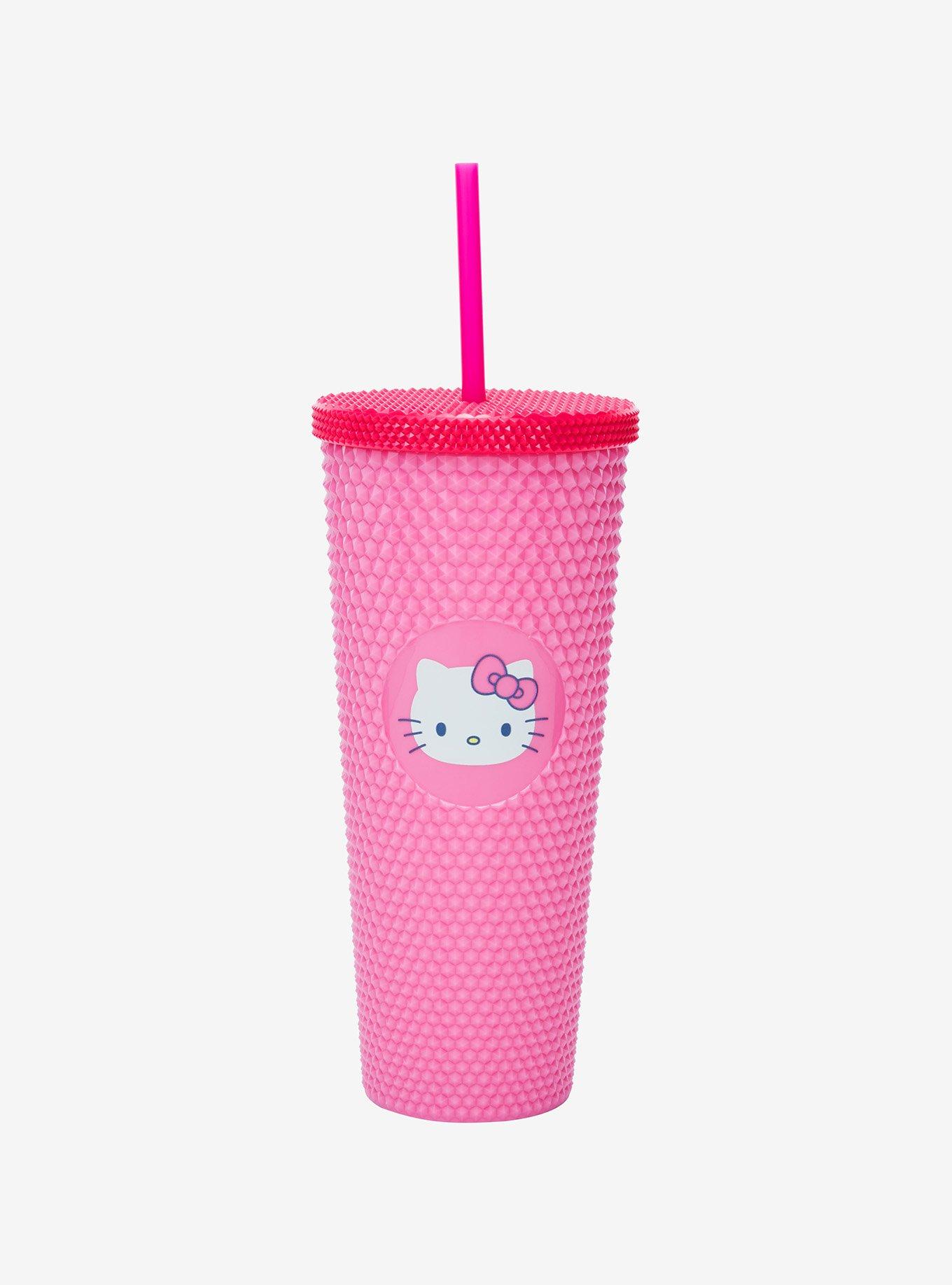 Sanrio Hello Kitty Pink Studded Carnival Cup, , hi-res