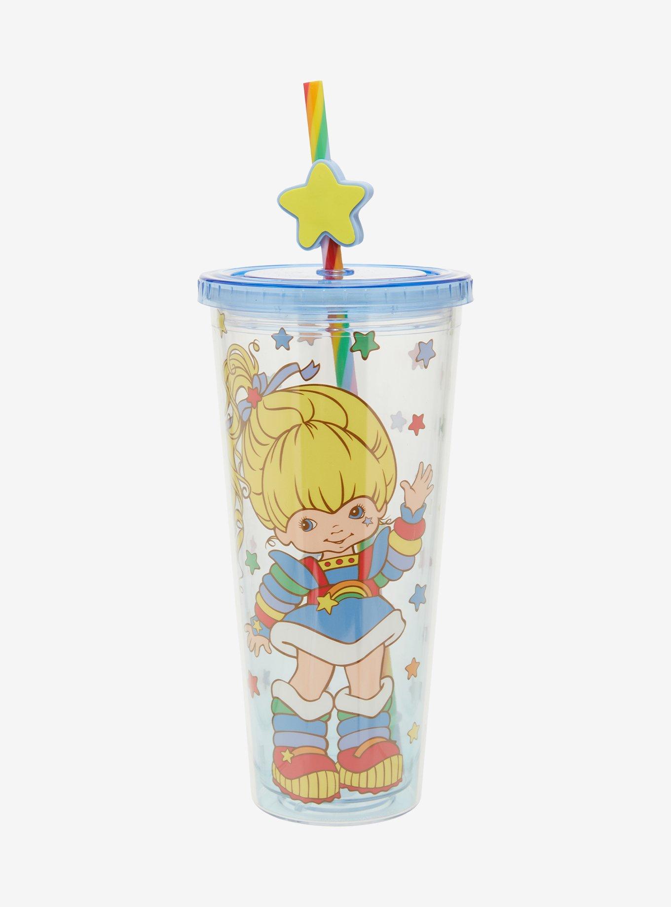 Rainbow Brite Portrait Carnival Cup with Straw Charm, , hi-res