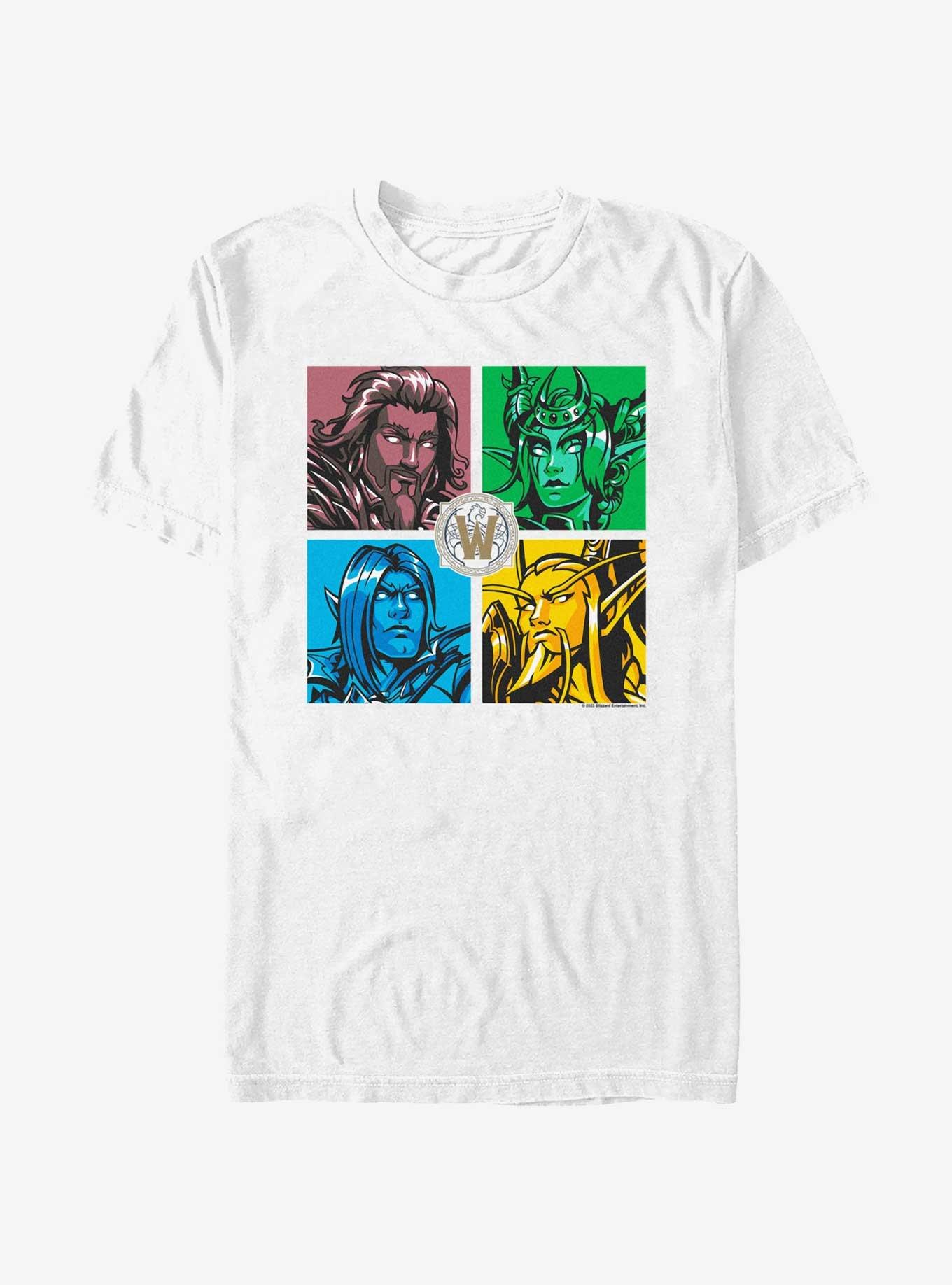 World Of Warcraft Heroes Take Flight T-Shirt, WHITE, hi-res