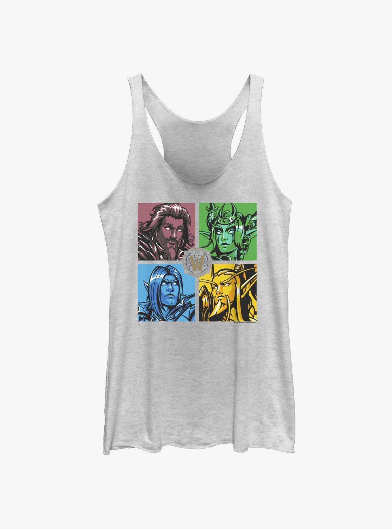 World Of Warcraft Heroes Take Flight Girls Raw Edge Tank, , hi-res