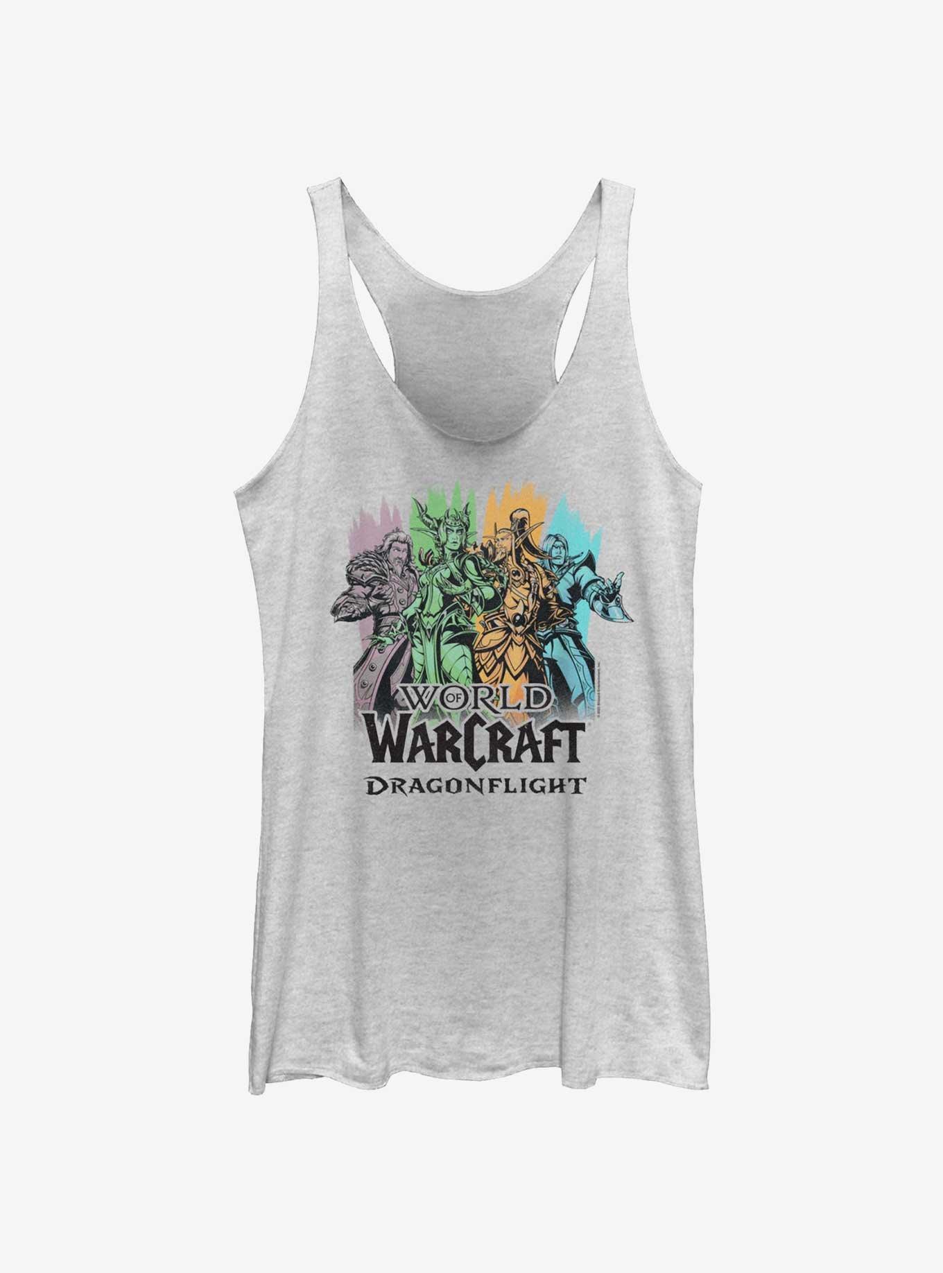 World Of Warcraft Dragons Take Flight Girls Raw Edge Tank, , hi-res