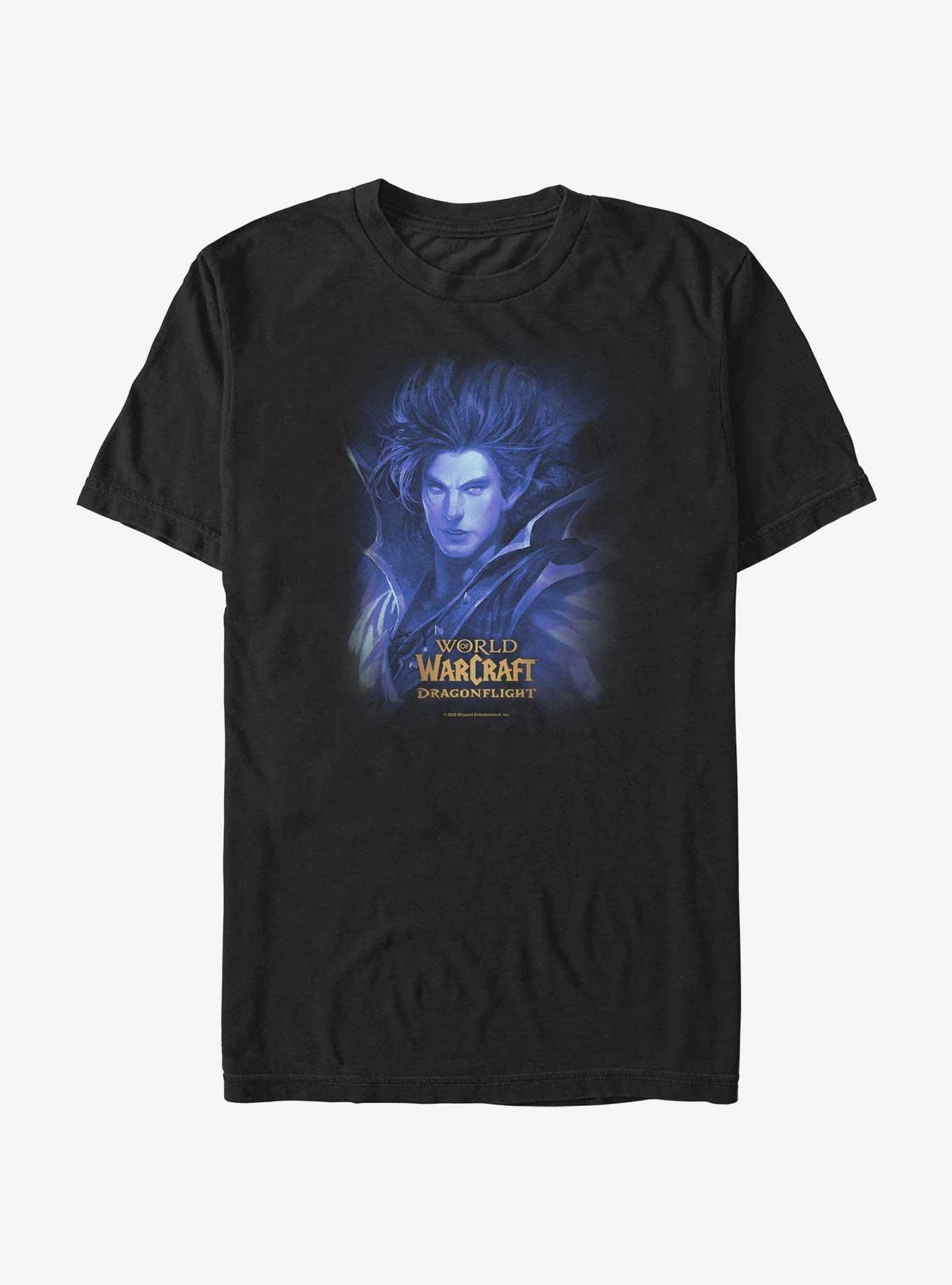 World Of Warcraft Kalecgos Ocean T-Shirt, BLACK, hi-res