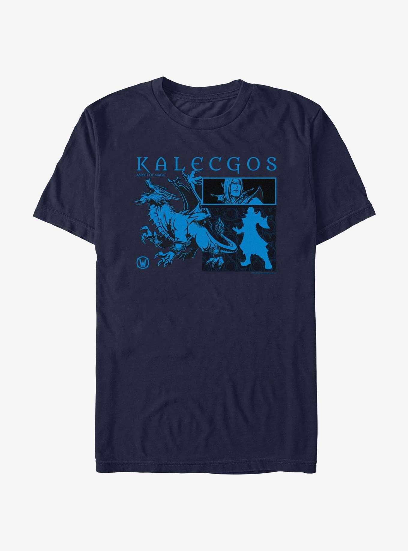World Of Warcraft Kalecgos T-Shirt, NAVY, hi-res