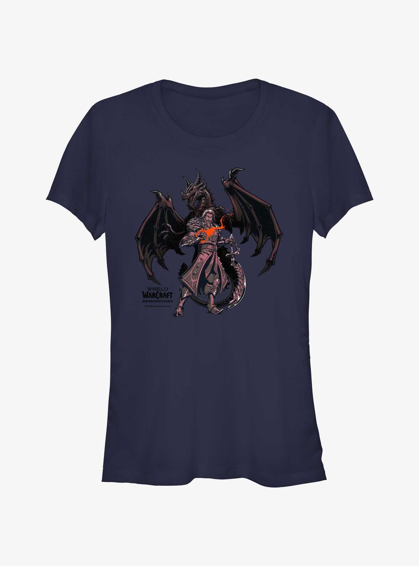 World Of Warcraft Black Dragon Girls T-Shirt