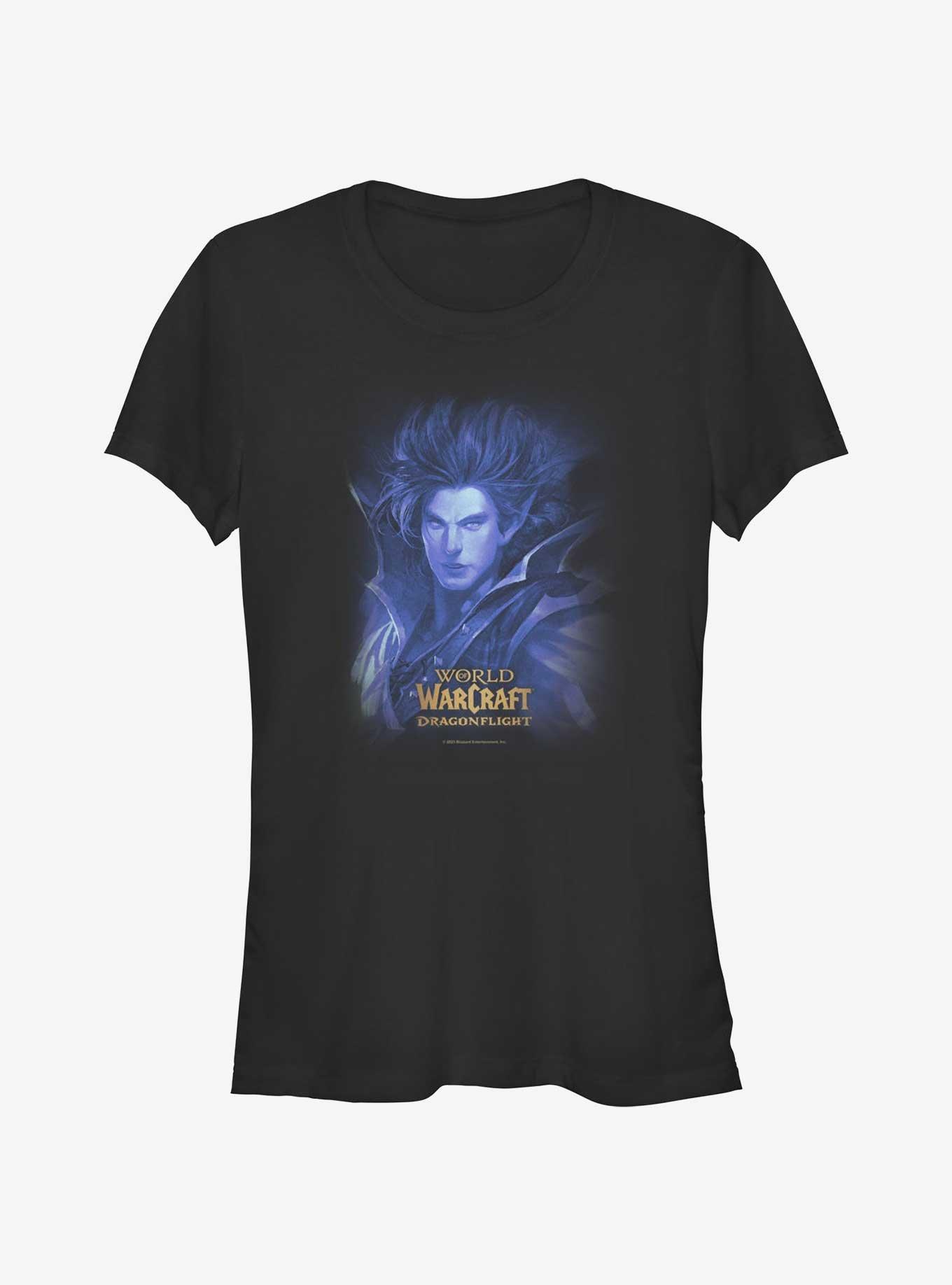 World Of Warcraft Kalecgos Ocean Girls T-Shirt, BLACK, hi-res