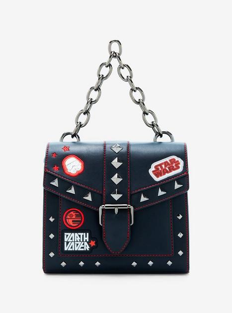 ★LOUNGEFLY★Star Wars Crossbody Bag with Coin Bag Star Wars Darth Vader Canvas Sling Crossbody Bag with Coin Bag