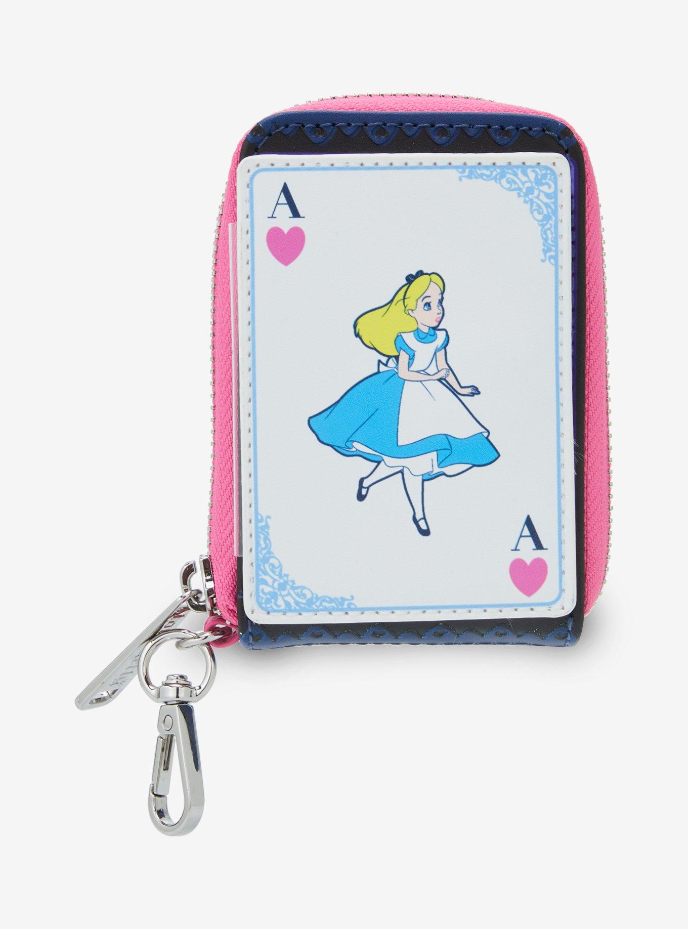 Loungefly Disney Alice in Wonderland Playing Card Accordion Wallet - BoxLunch Exclusive, , hi-res