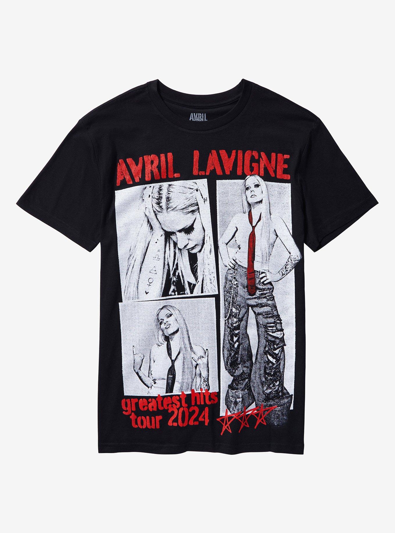 Avril Lavigne Greatest Hits Tour 2024 T Shirt Hot Topic