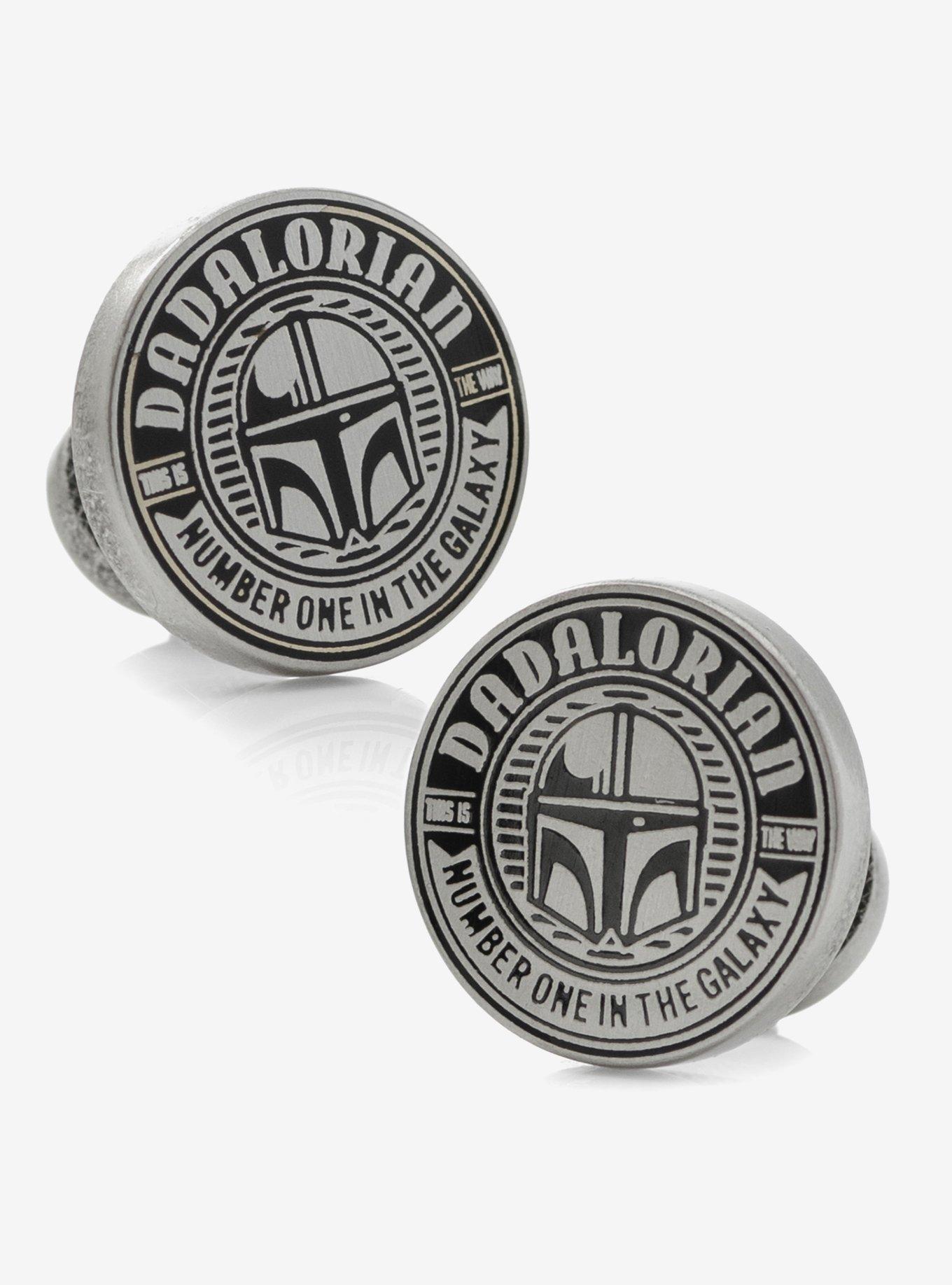 Star Wars The Mandalorian Dadalorian Cufflinks, , hi-res