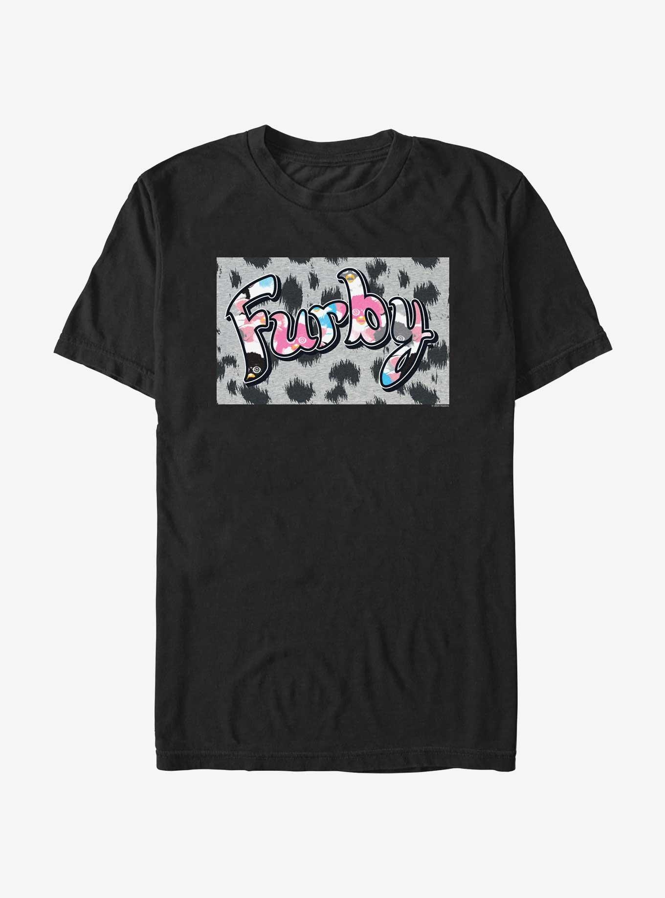 Furby Spotted Fur Logo T-Shirt, , hi-res
