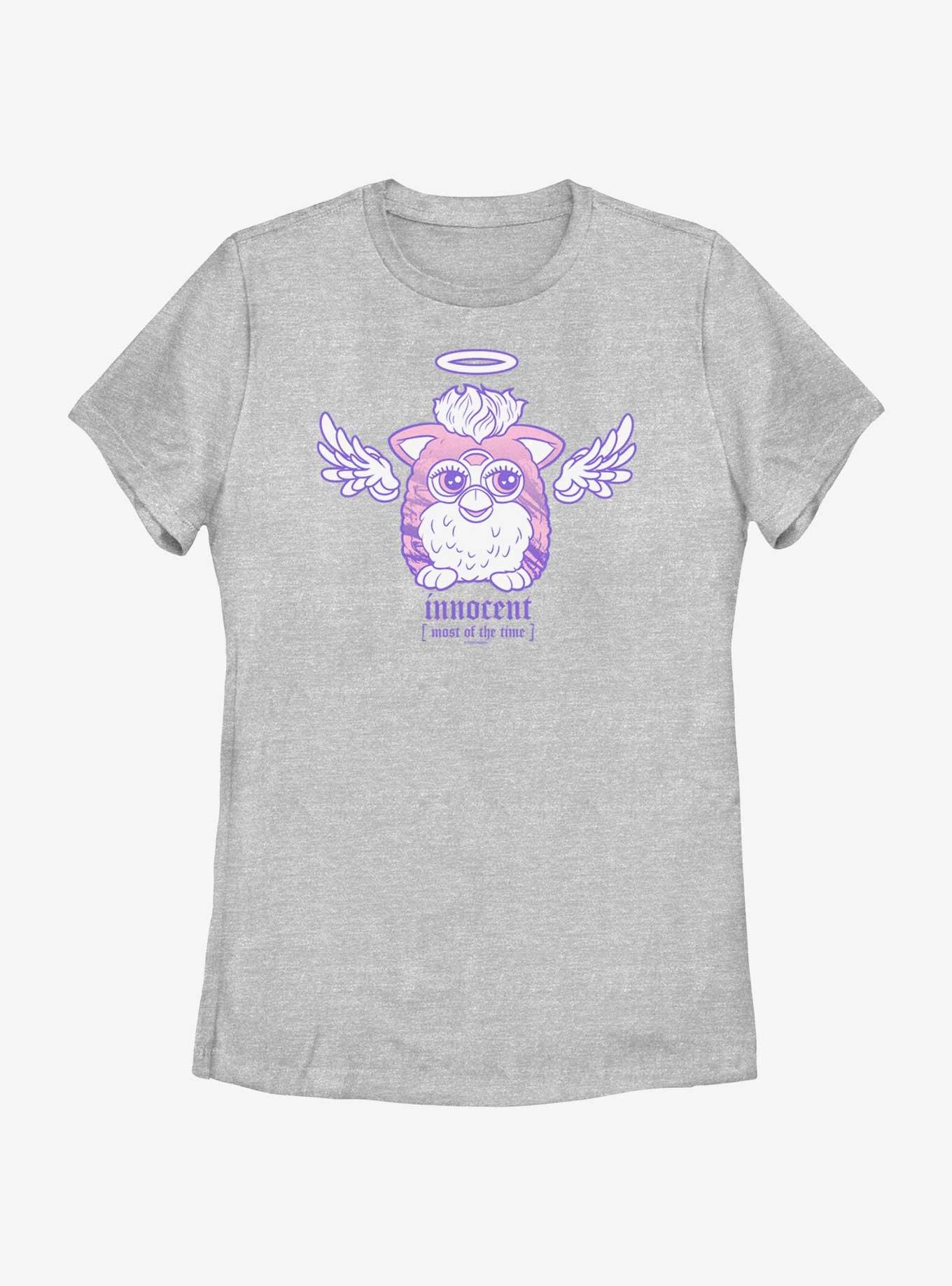 Furby Angel Innocent Womens T-Shirt, ATH HTR, hi-res