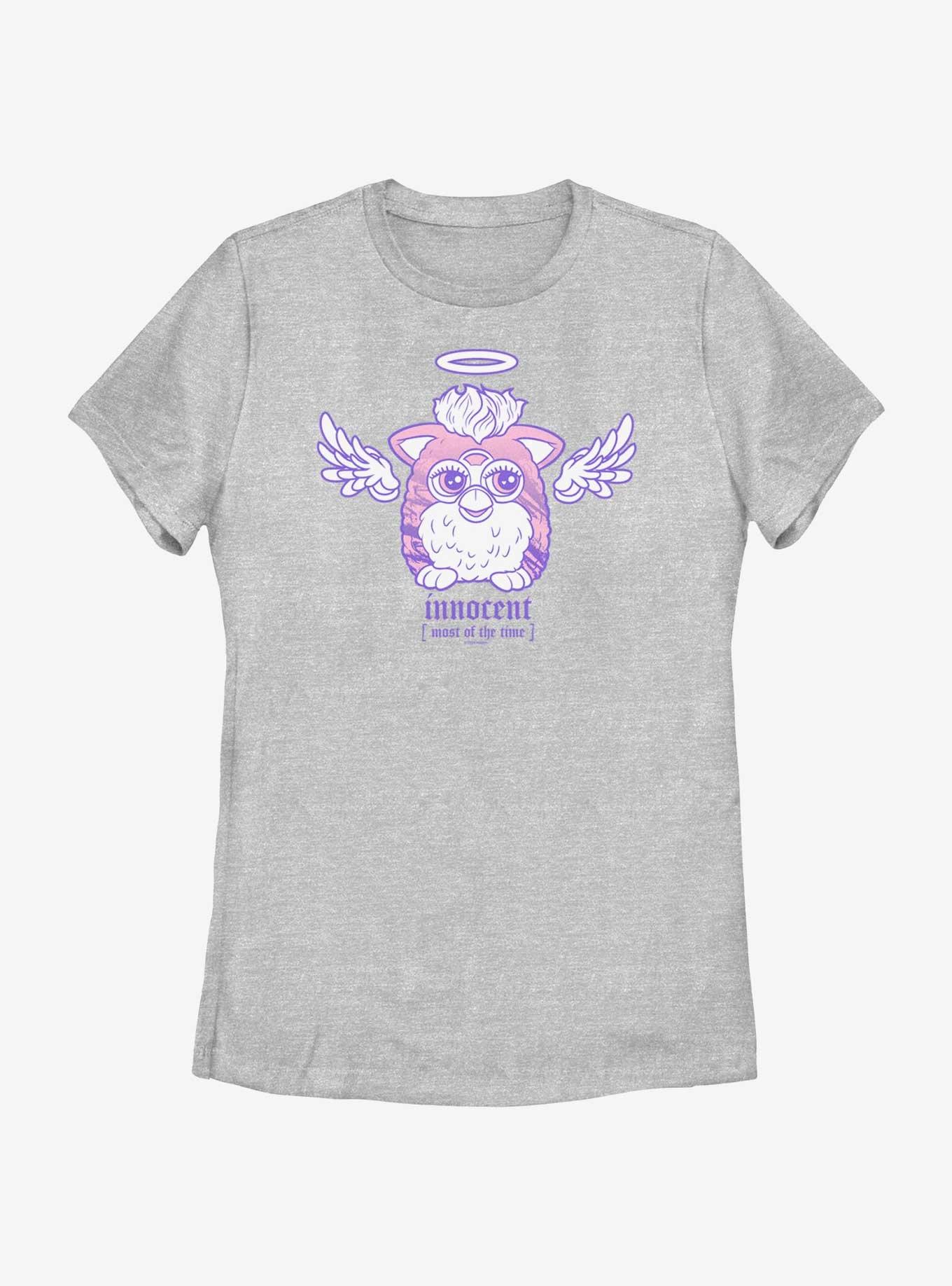 Furby Angel Innocent Womens T-Shirt, ATH HTR, hi-res