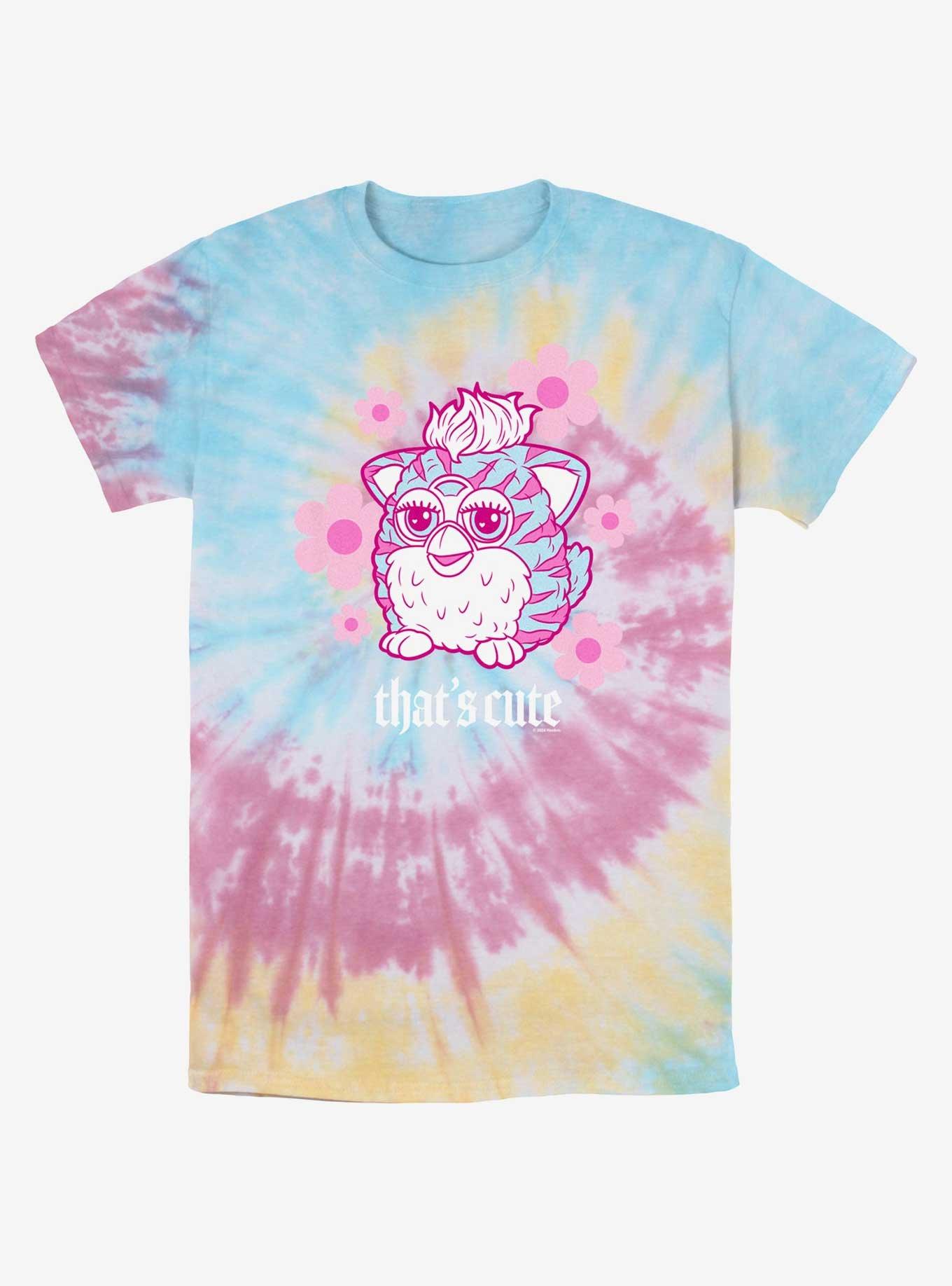 Furby That's Cute Tie-Dye T-Shirt, BLUPNKLY, hi-res