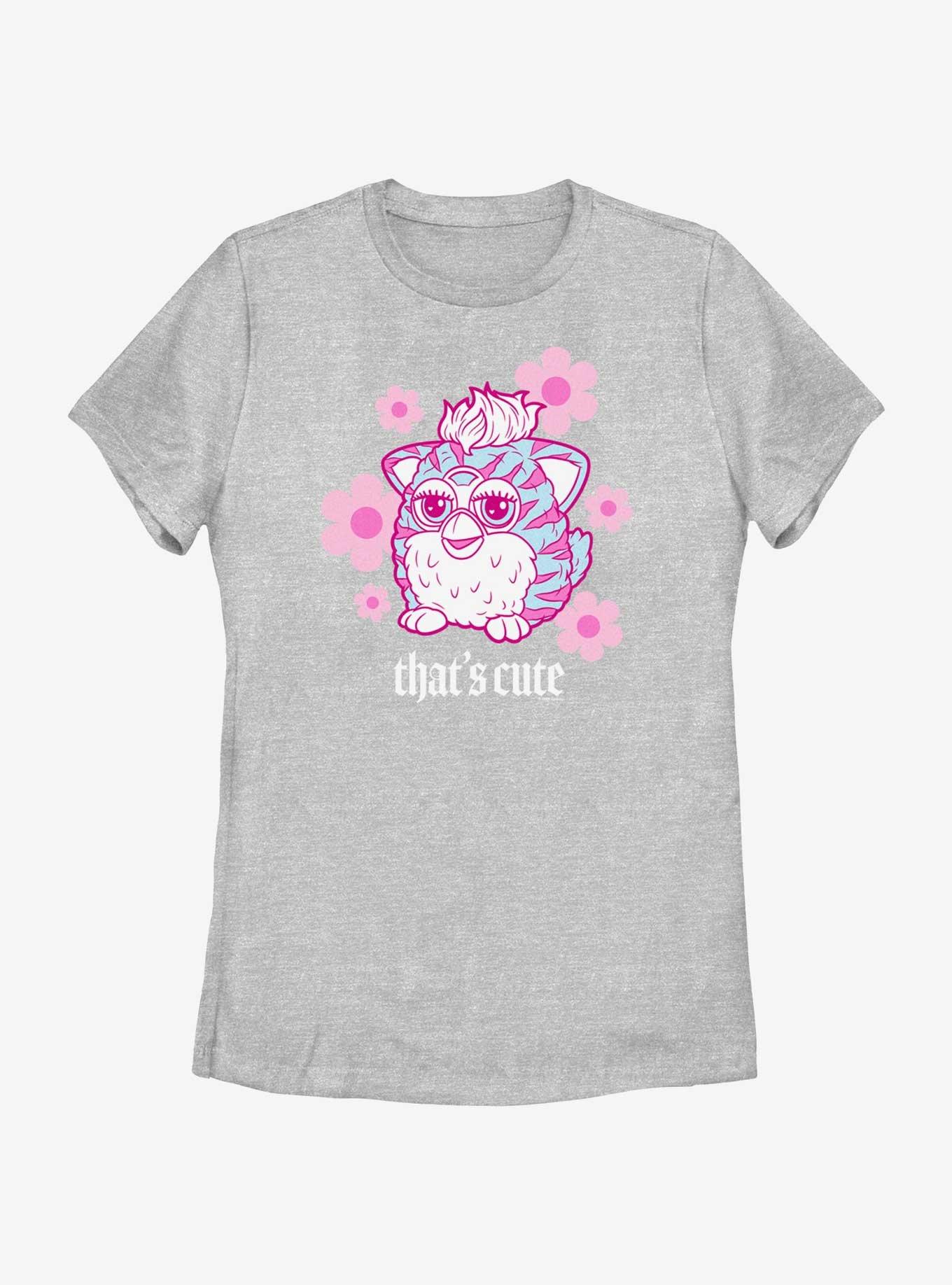 Furby That's Cute Womens T-Shirt, ATH HTR, hi-res