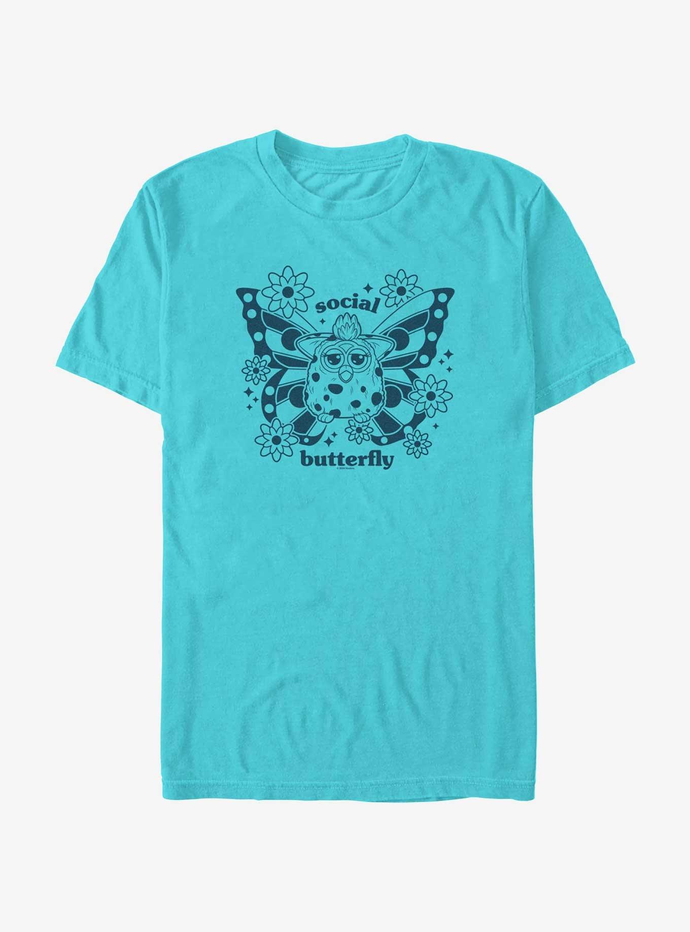 Furby Social Butterfly T-Shirt, TAHI BLUE, hi-res