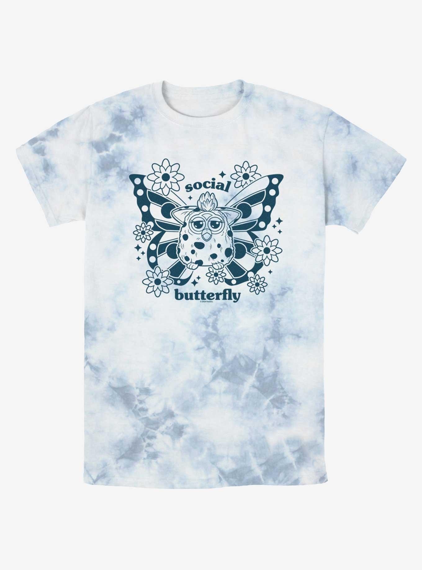 Furby Social Butterfly Tie-Dye T-Shirt, , hi-res