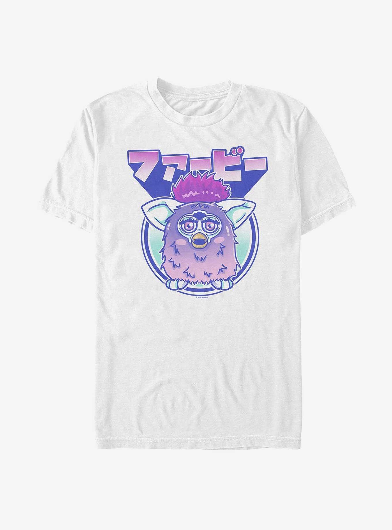 Furby Kanji Furby T-Shirt, WHITE, hi-res