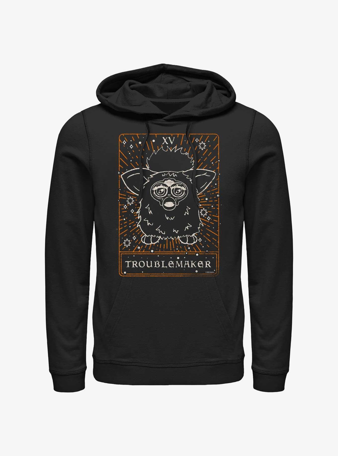 Furby Trouble Maker Tarot Hoodie, BLACK, hi-res