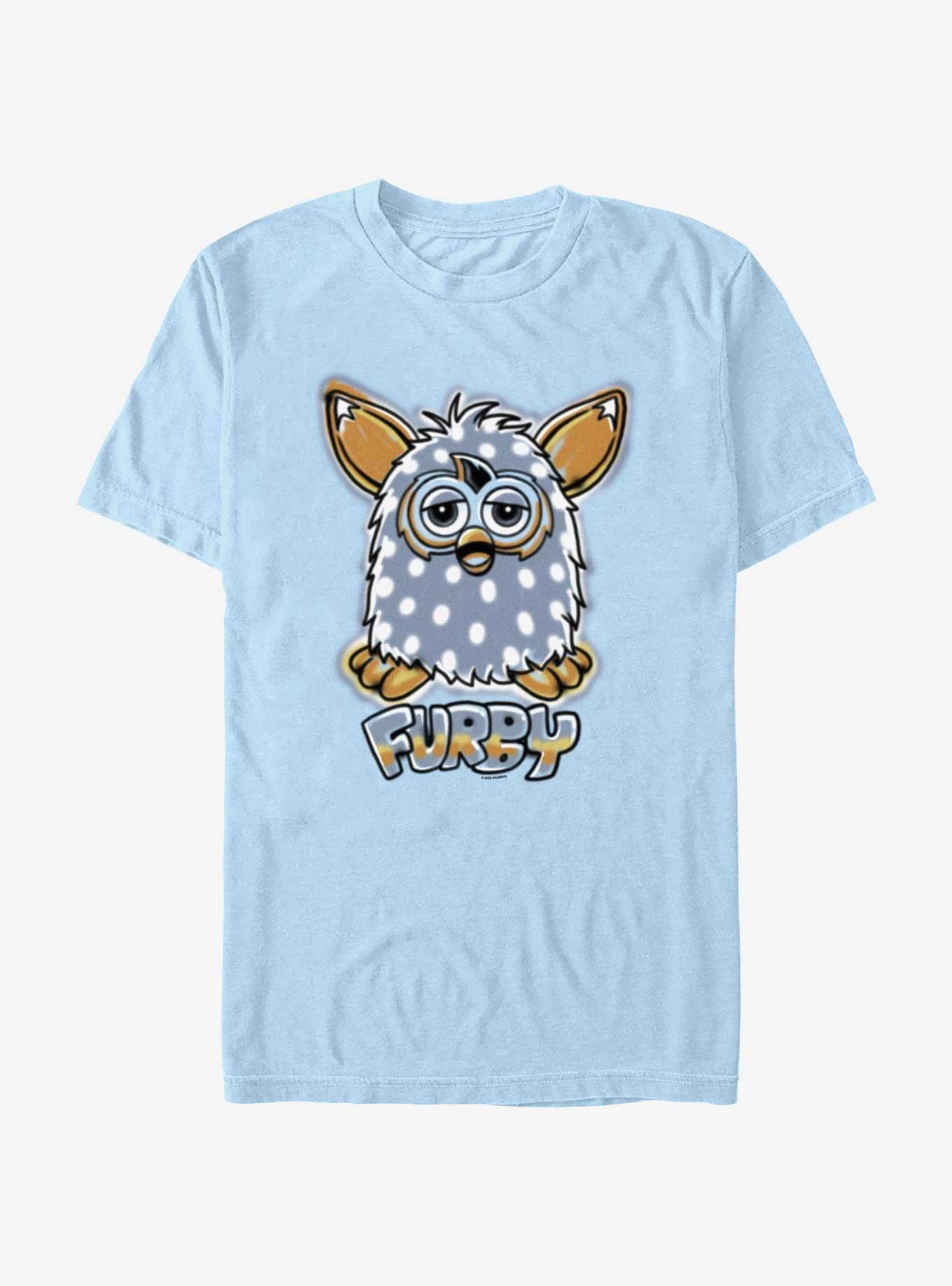 Furby Spotted Furby T-Shirt, LT BLUE, hi-res