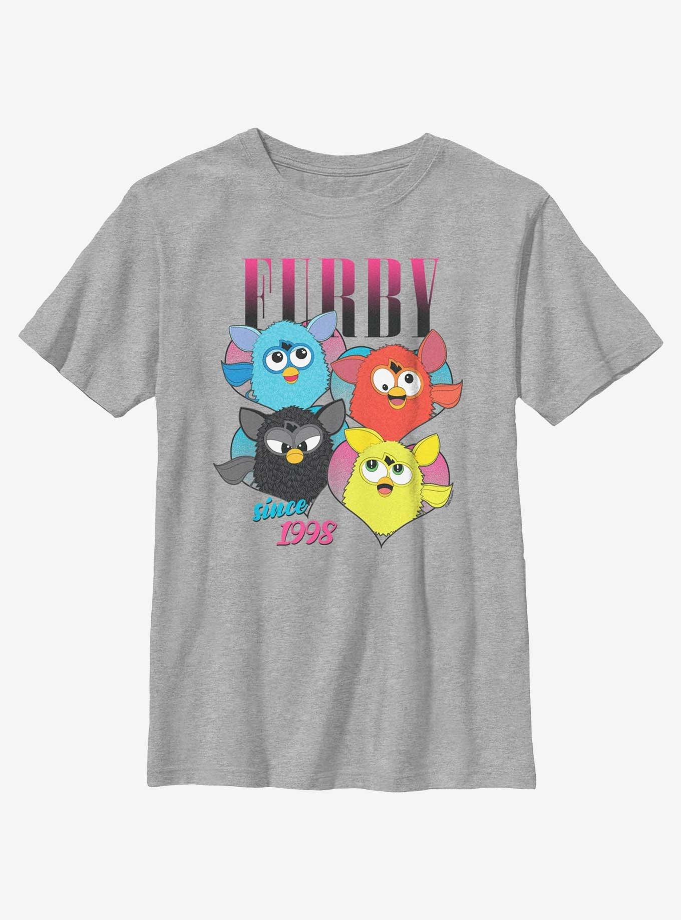 Furby Fur Squad Youth T-Shirt, ATH HTR, hi-res