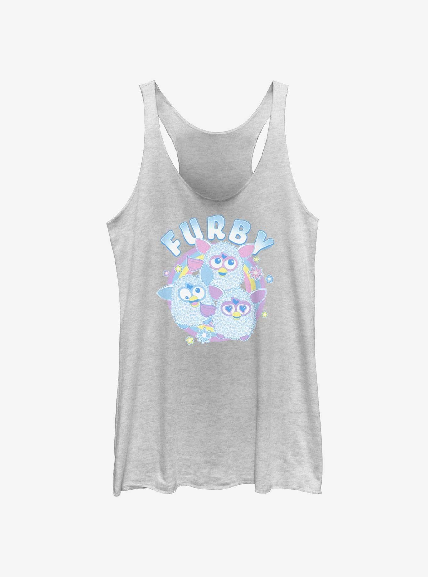 Furby Rainbow Furby Womens Tank Top, , hi-res