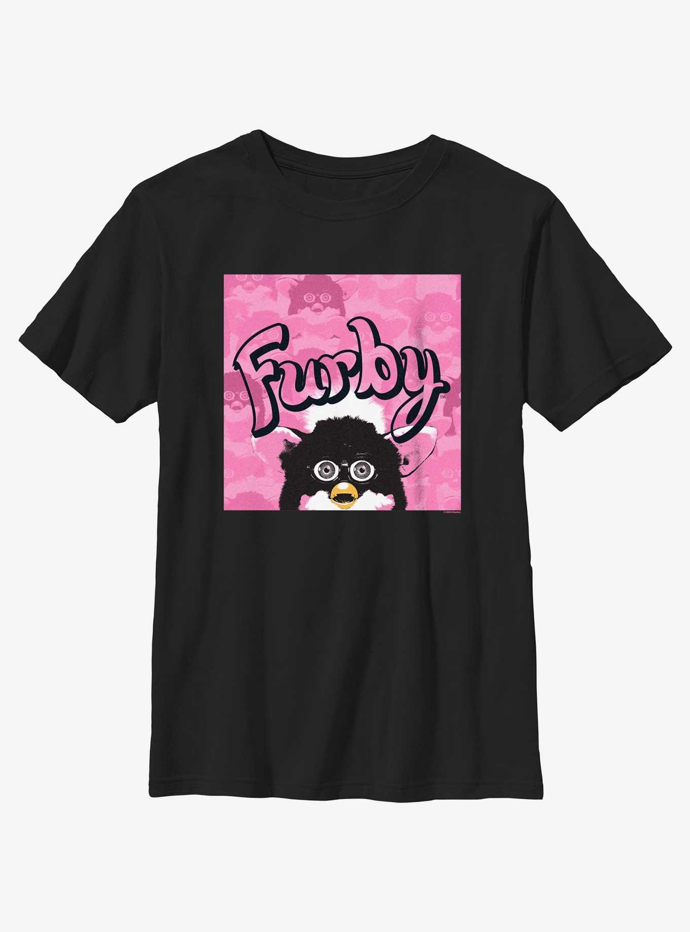 Furby Skunky Love Youth T-Shirt, BLACK, hi-res