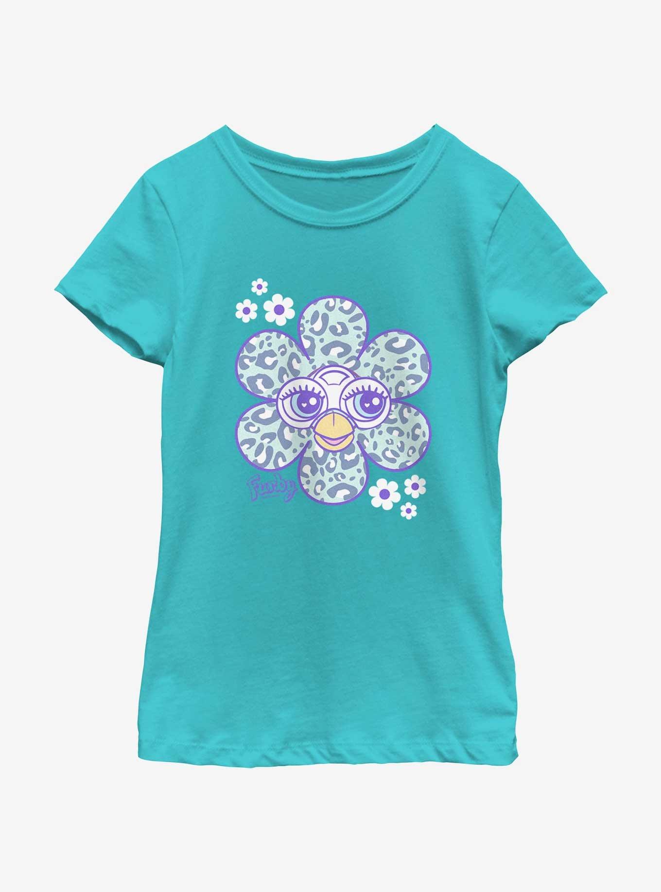 Furby Flower Face Girls Youth T-Shirt