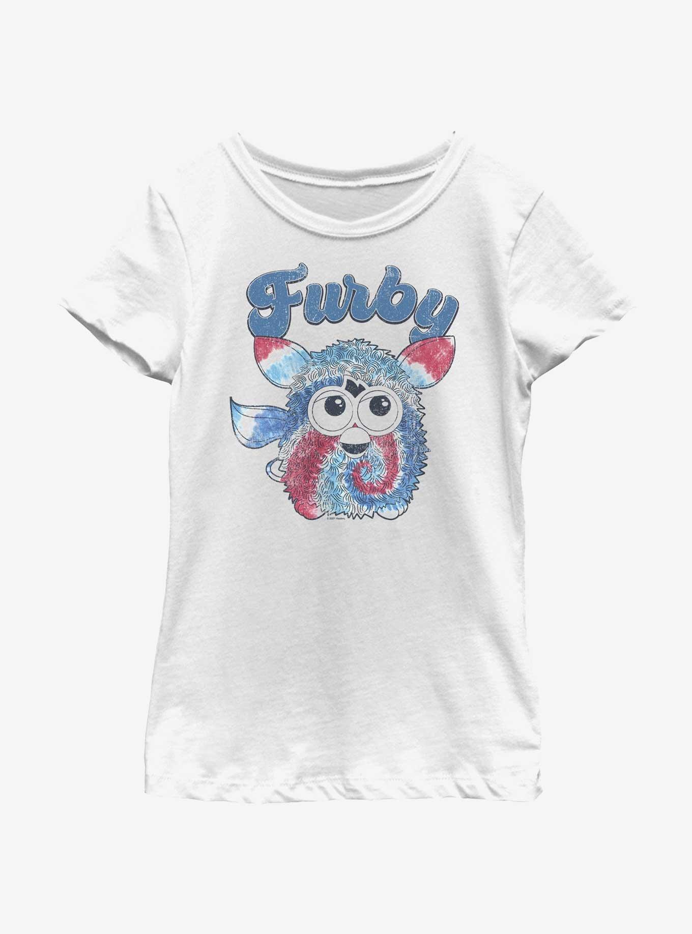 Furby Americana Furby Girls Youth T-Shirt, , hi-res