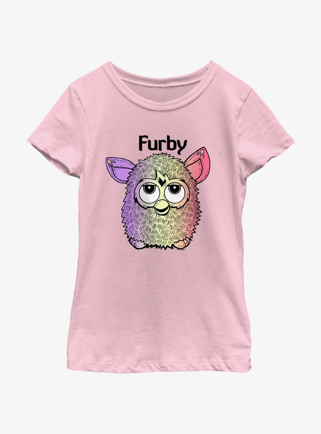 Furby Colorful Furby Girls Youth T-Shirt, , hi-res