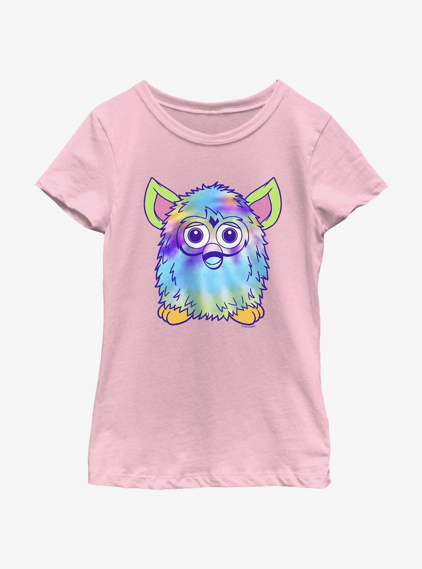 Furby Derby Girls Youth T-Shirt, PINK, hi-res