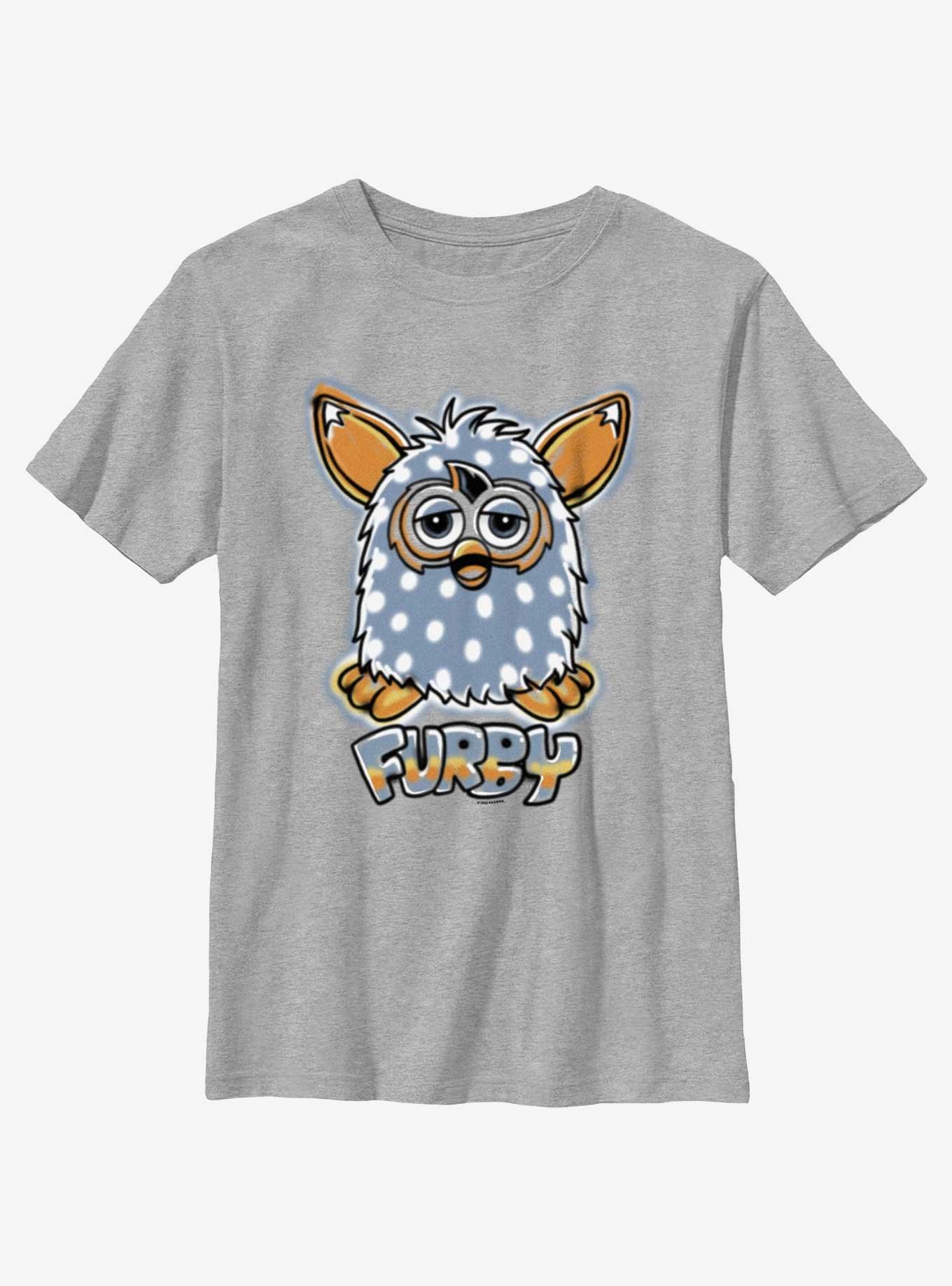 Furby Spotted Furby Youth T-Shirt, ATH HTR, hi-res