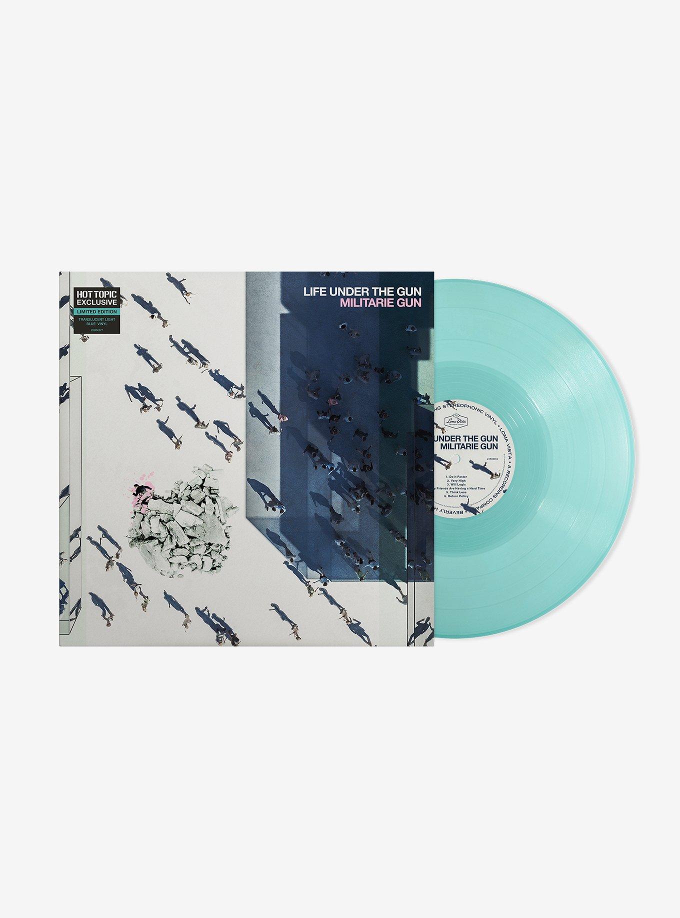 Militarie Gun Life Under The Gun (Translucent Light Blue) Vinyl LP Hot Topic Exclusive, , hi-res