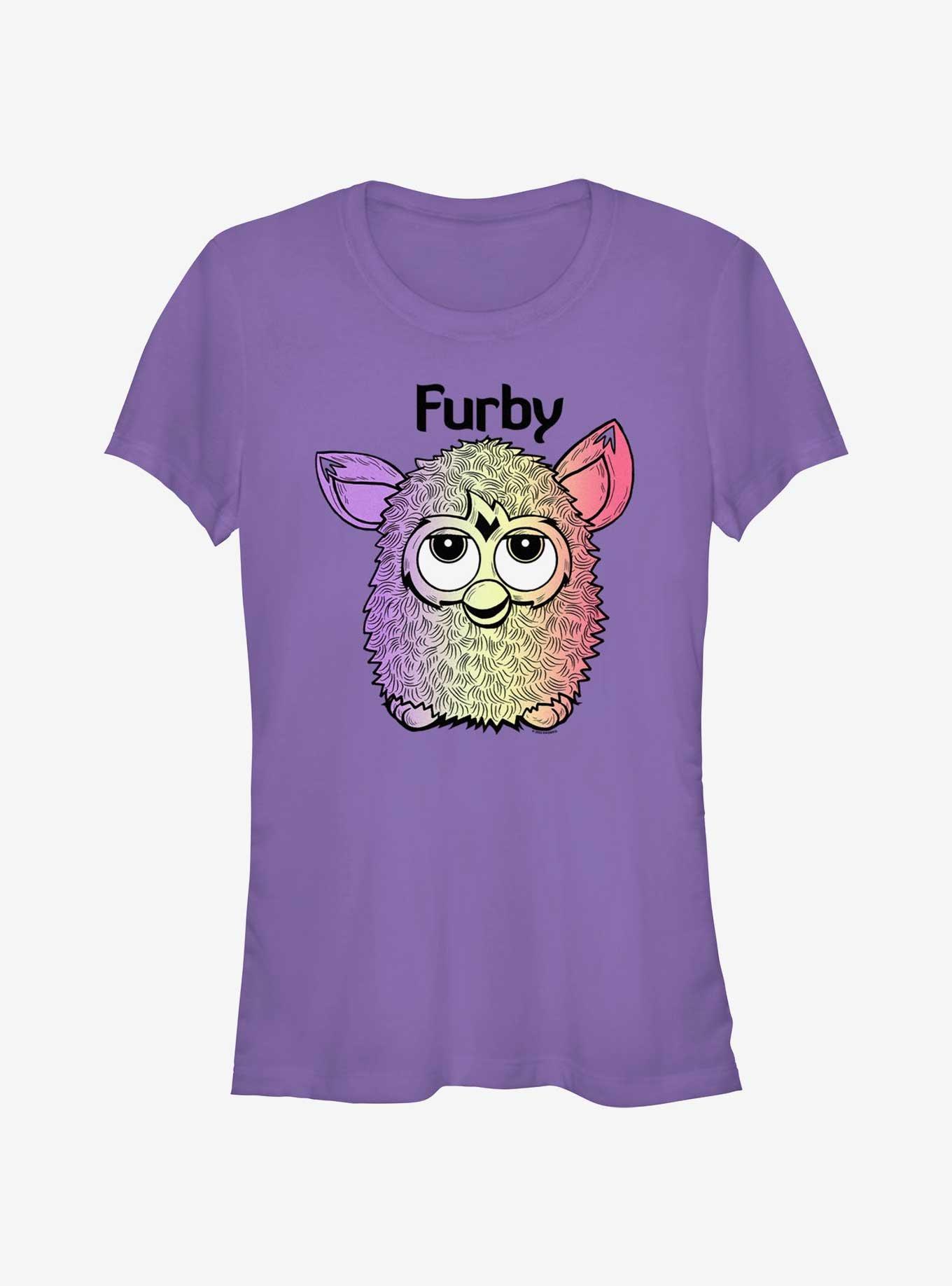 Furby Colorful Girls T-Shirt, PURPLE, hi-res