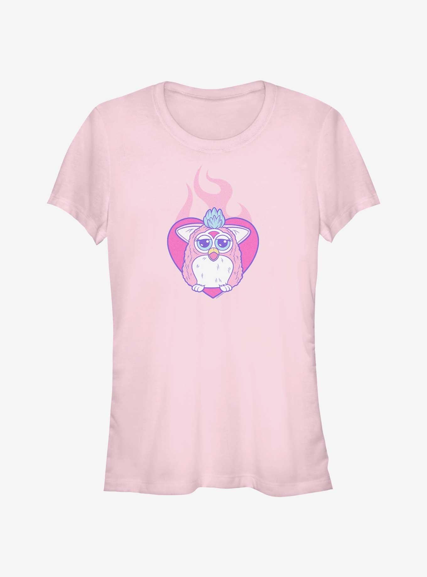 Furby Fire Heart Girls T-Shirt, , hi-res