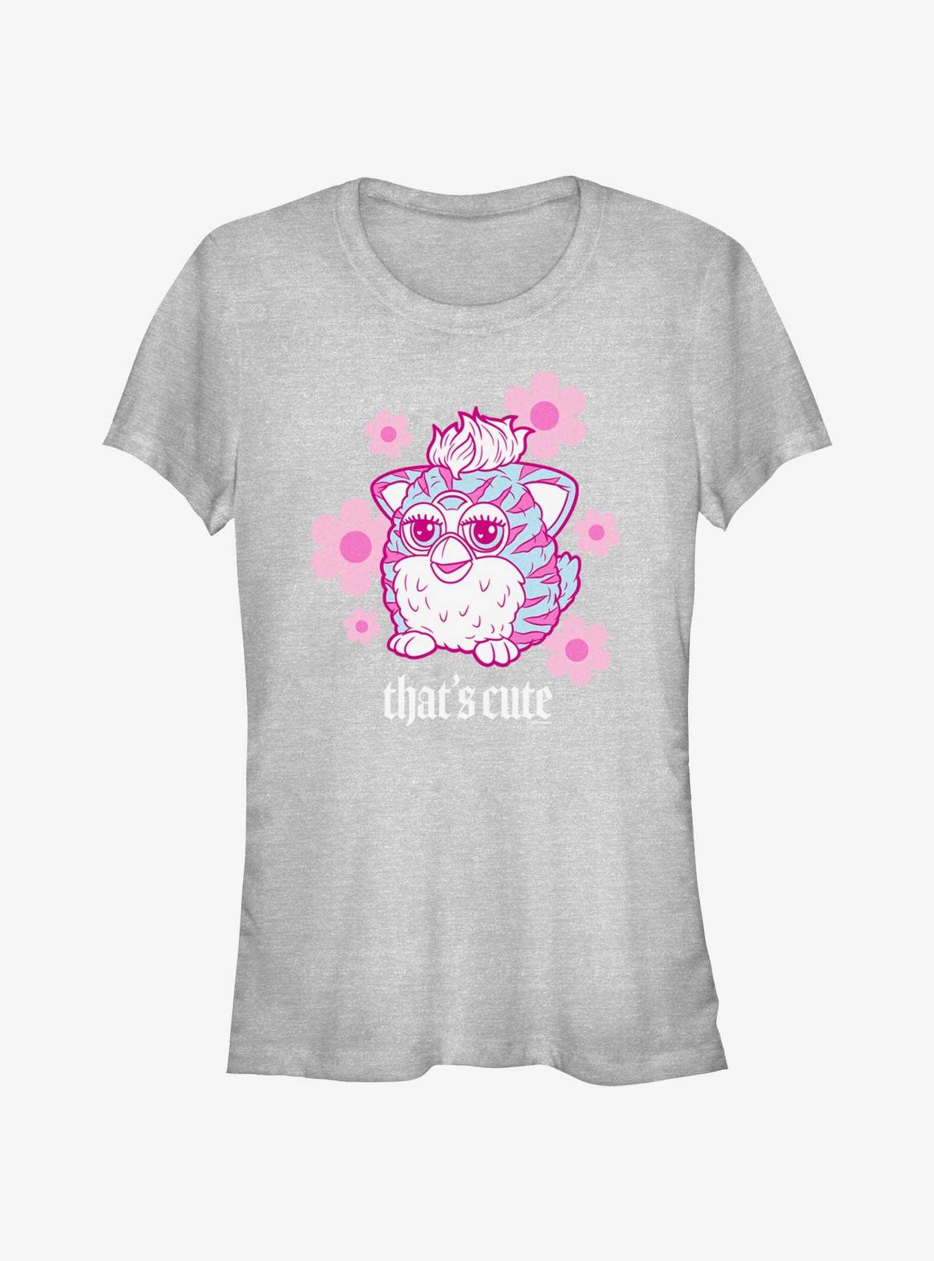 Furby That'S Cute Girls T-Shirt, ATH HTR, hi-res