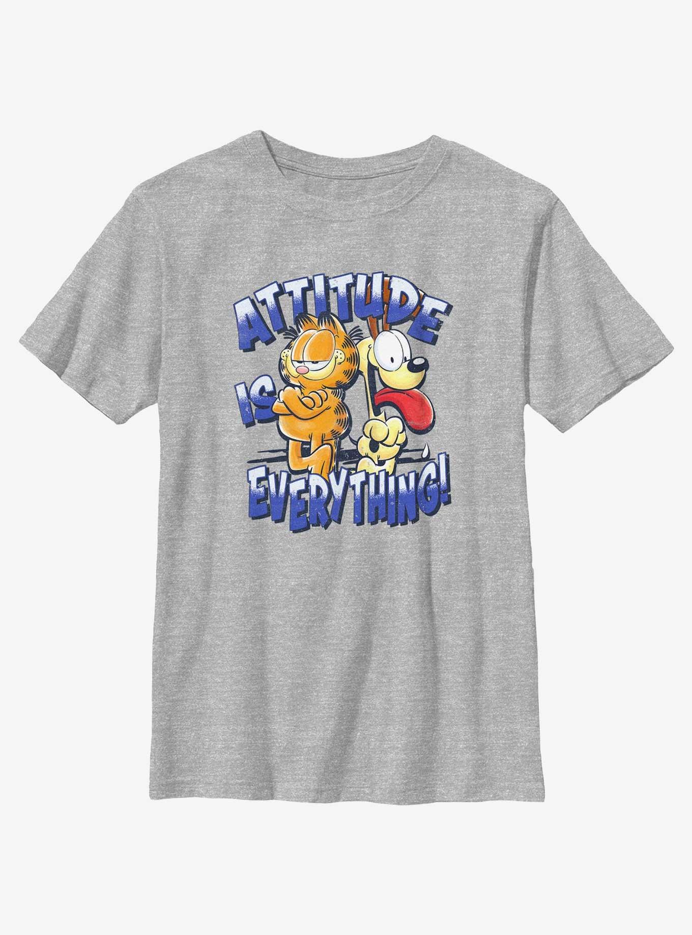 Garfield Attitude Is Everything Garfield & Odie Youth T-Shirt, , hi-res