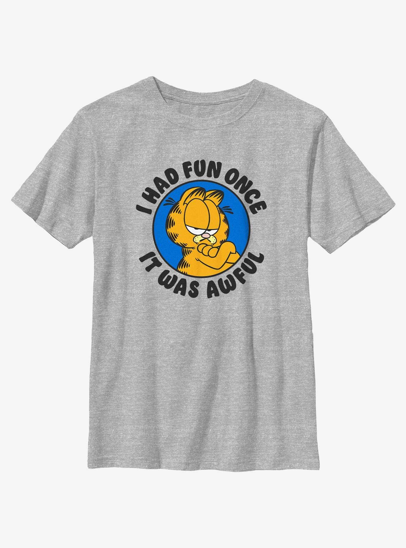 Garfield I Had Fun Once It Was Awful Youth T-Shirt, , hi-res