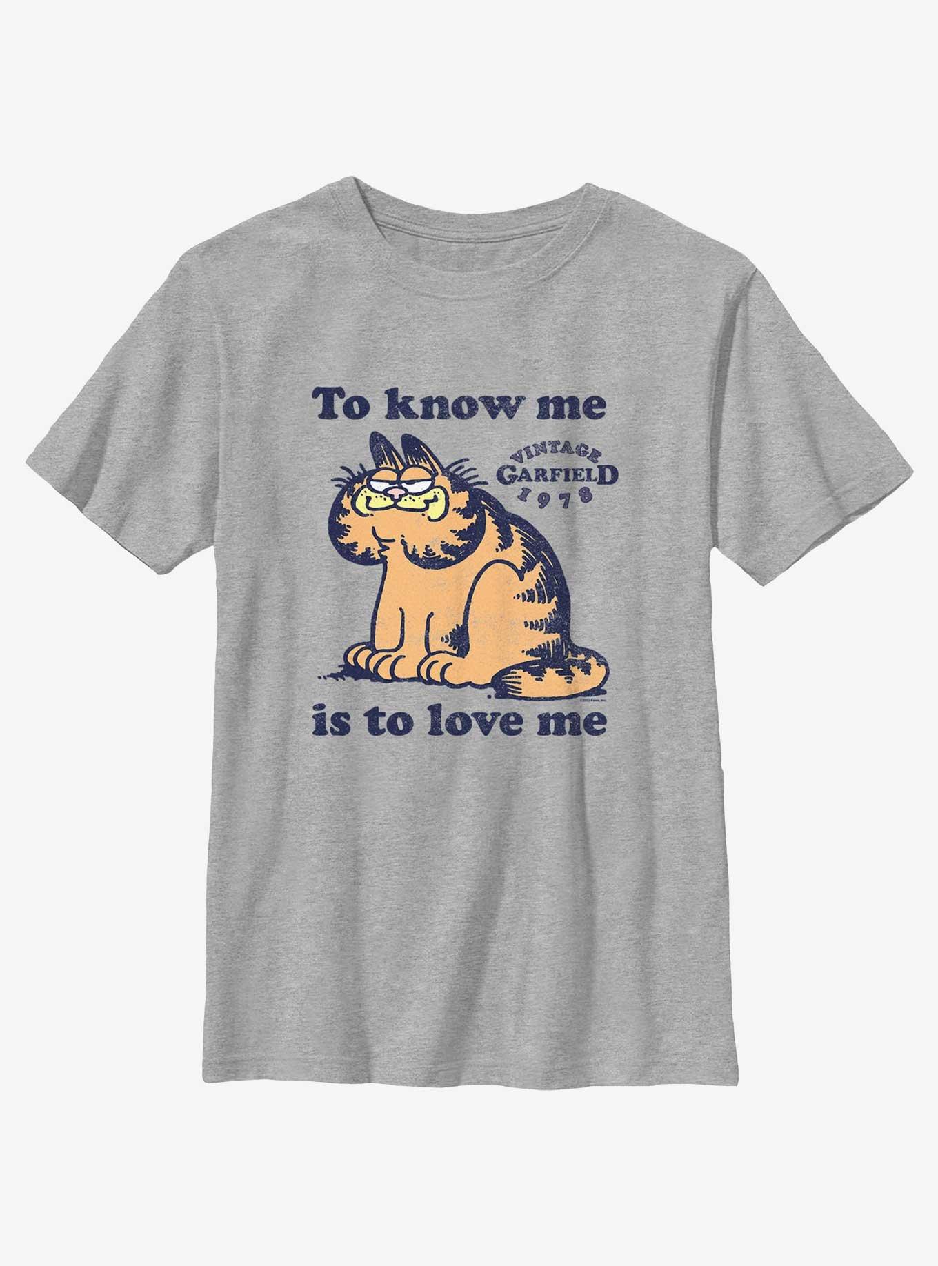 Garfield To Know Me Is To Love Me Youth T-Shirt, , hi-res